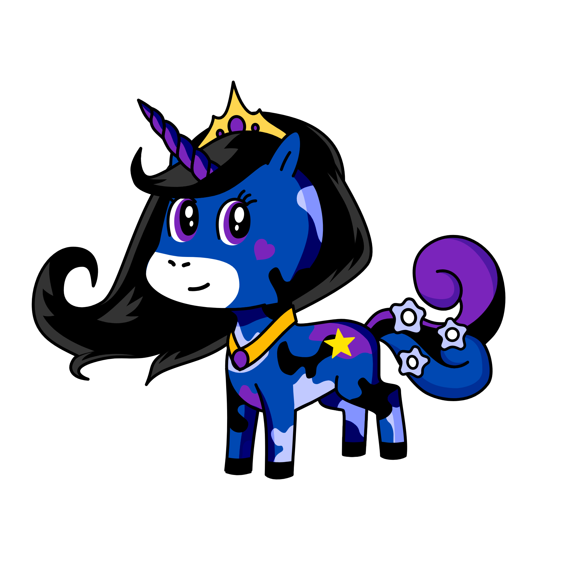 luna lua, the unicorn