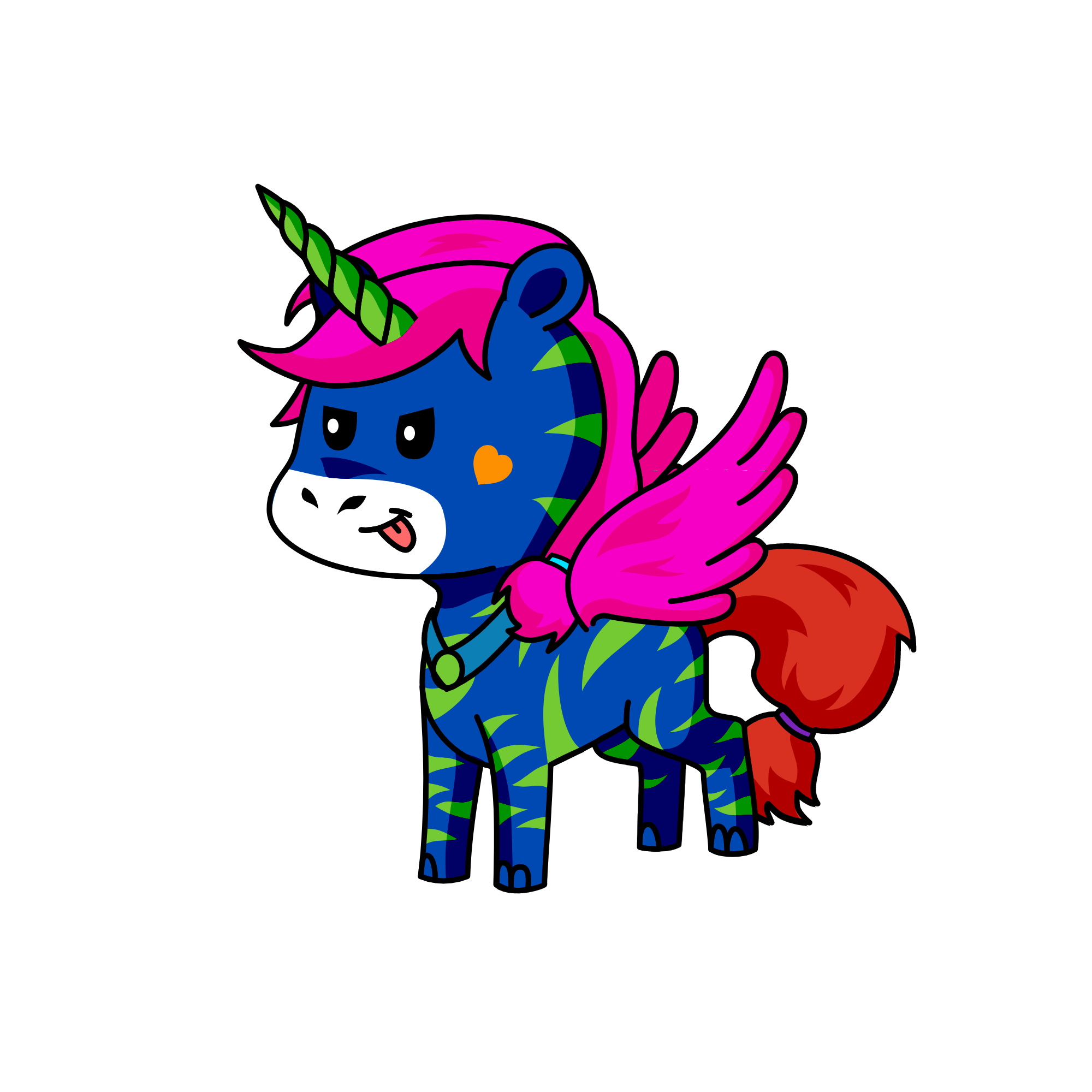 ræ, the unicorn