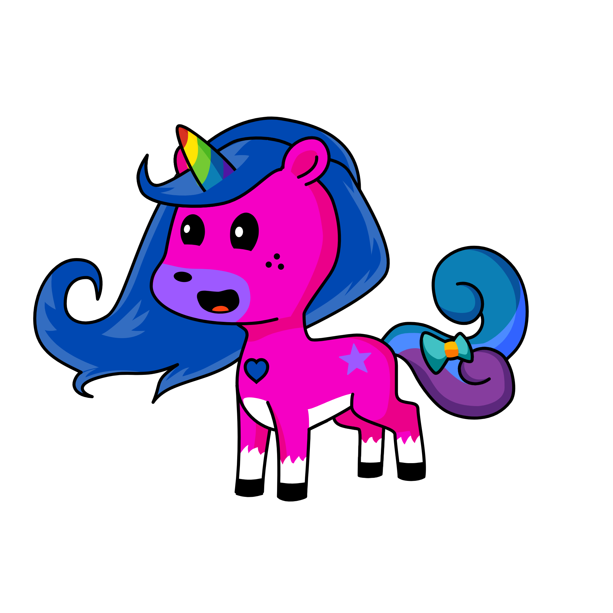 Mimi, the unicorn