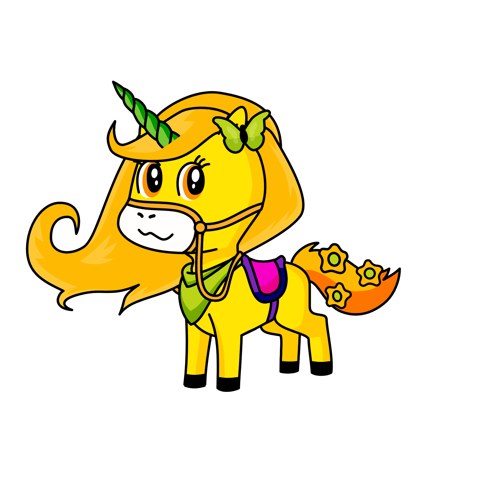 mora, the unicorn