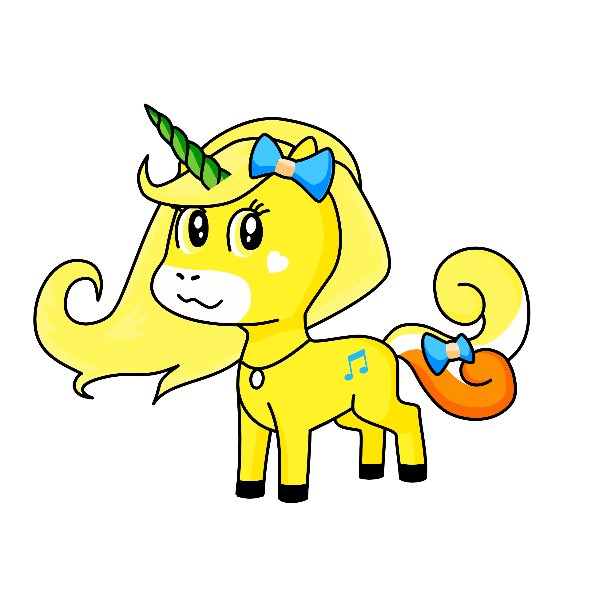 UuU, the unicorn