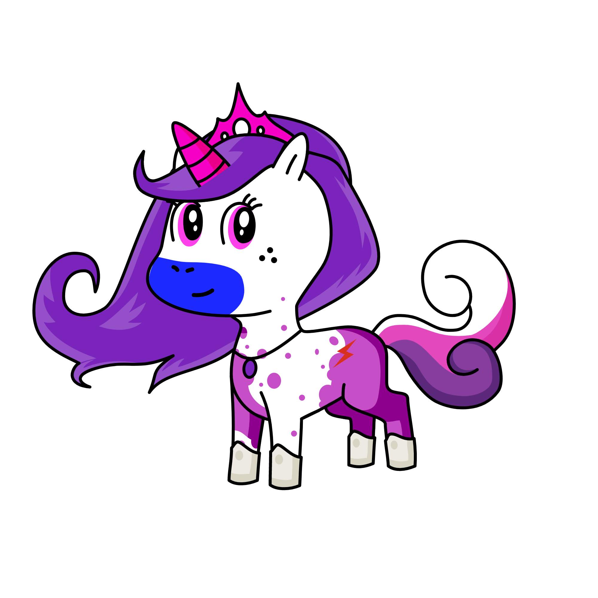 vivian, the unicorn