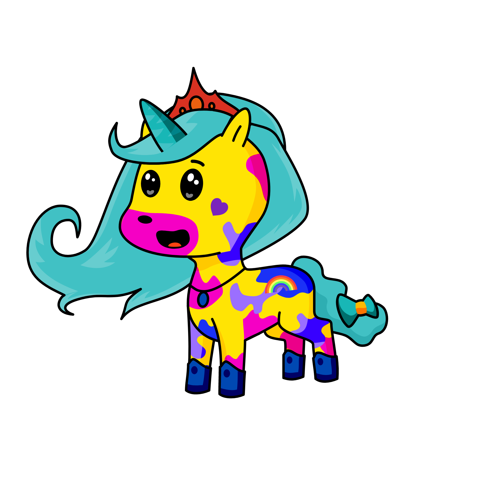 Sparkle Queen, the unicorn