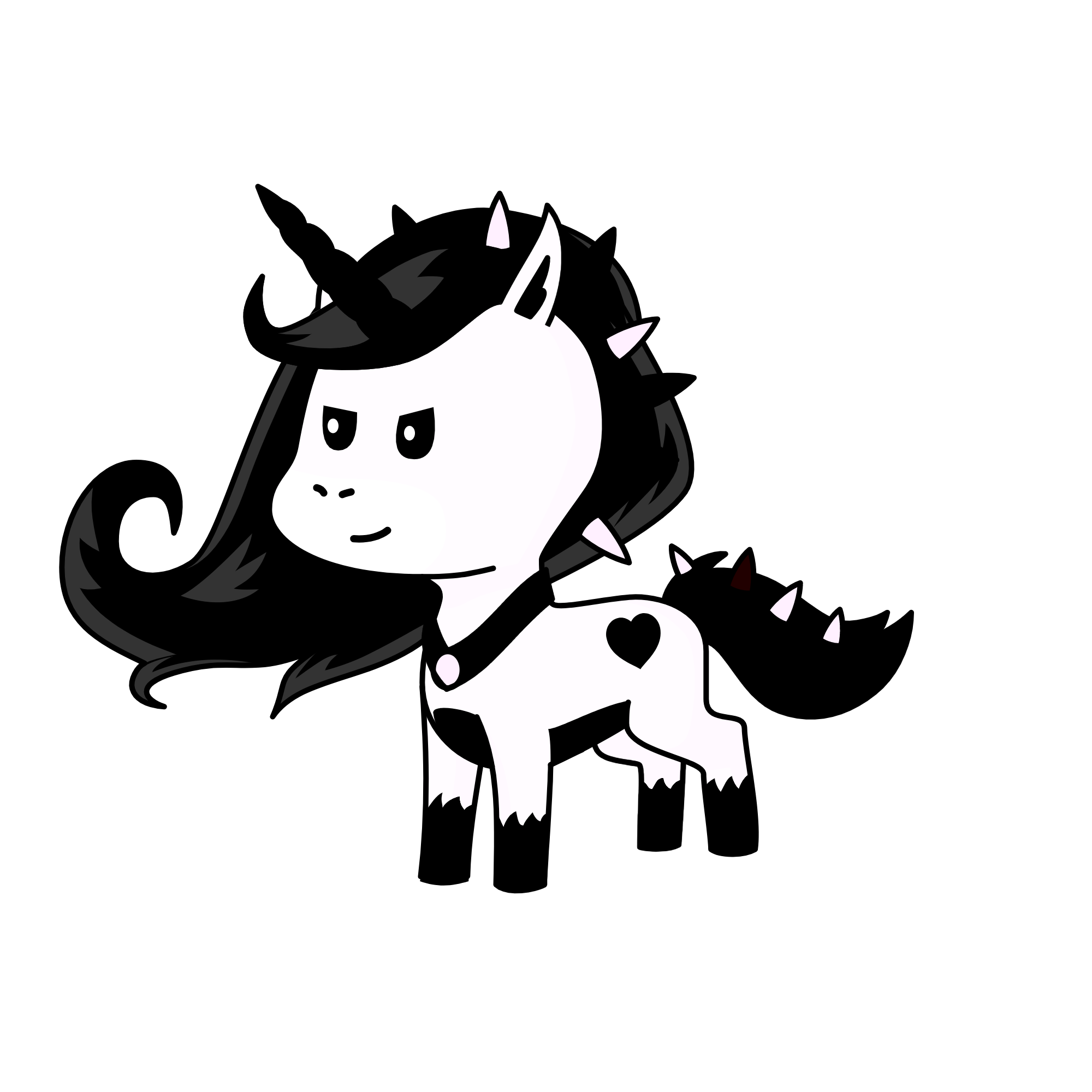 SHAWTY BAD, the unicorn