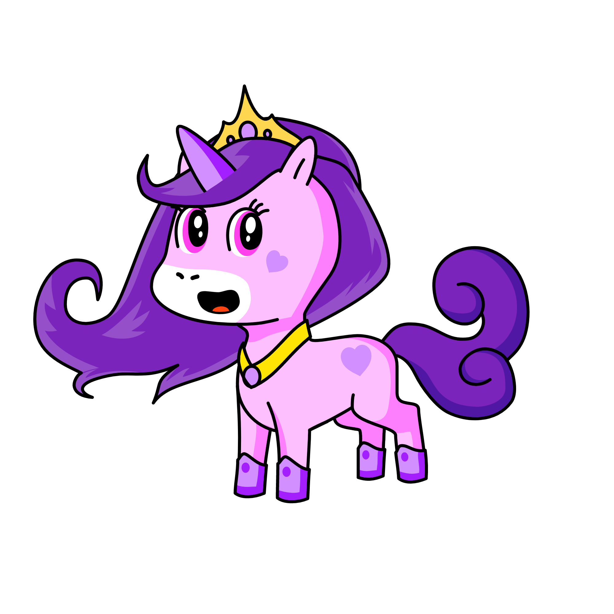 Princess Rarity, the unicorn