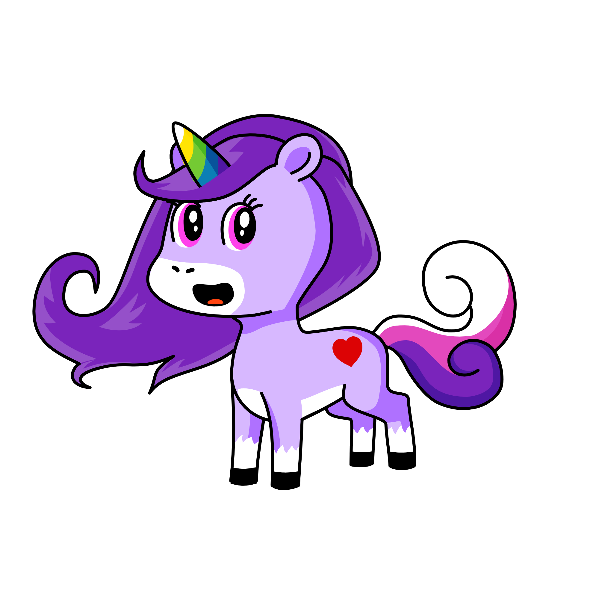 lily, the unicorn