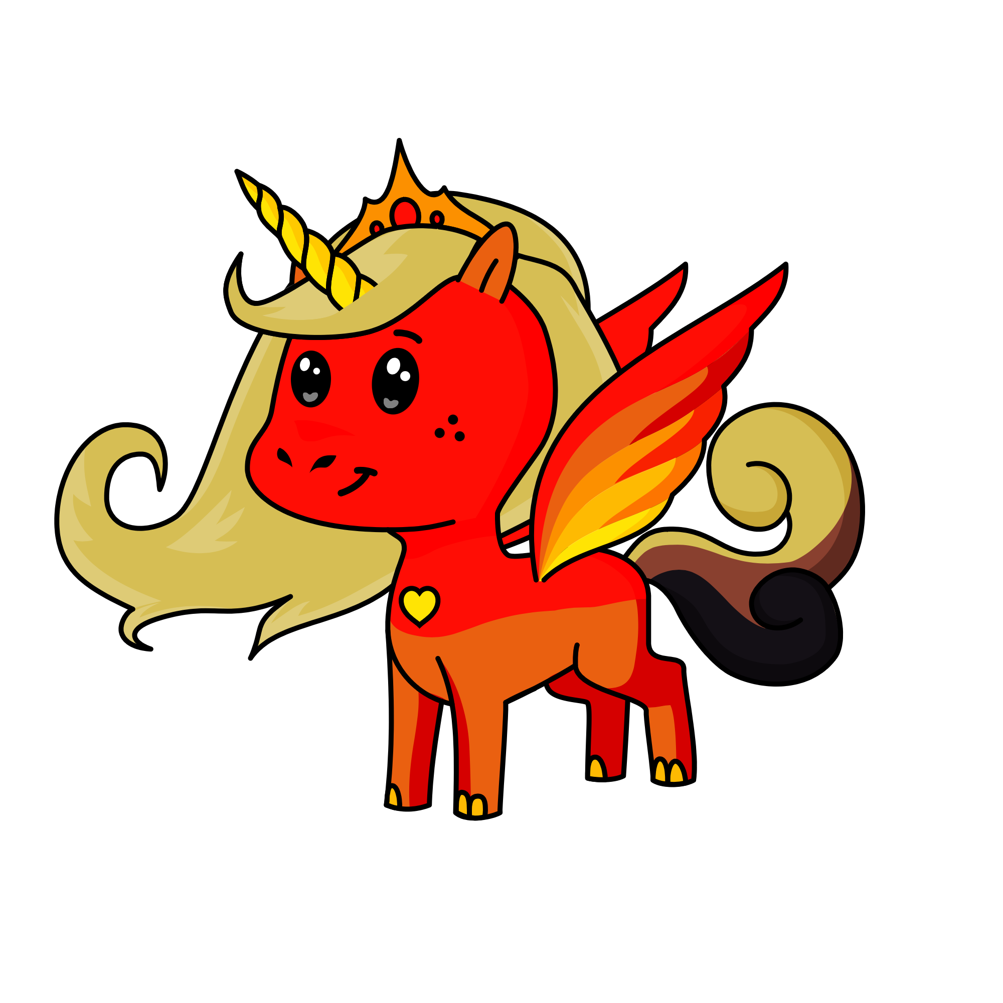 Hero, the unicorn