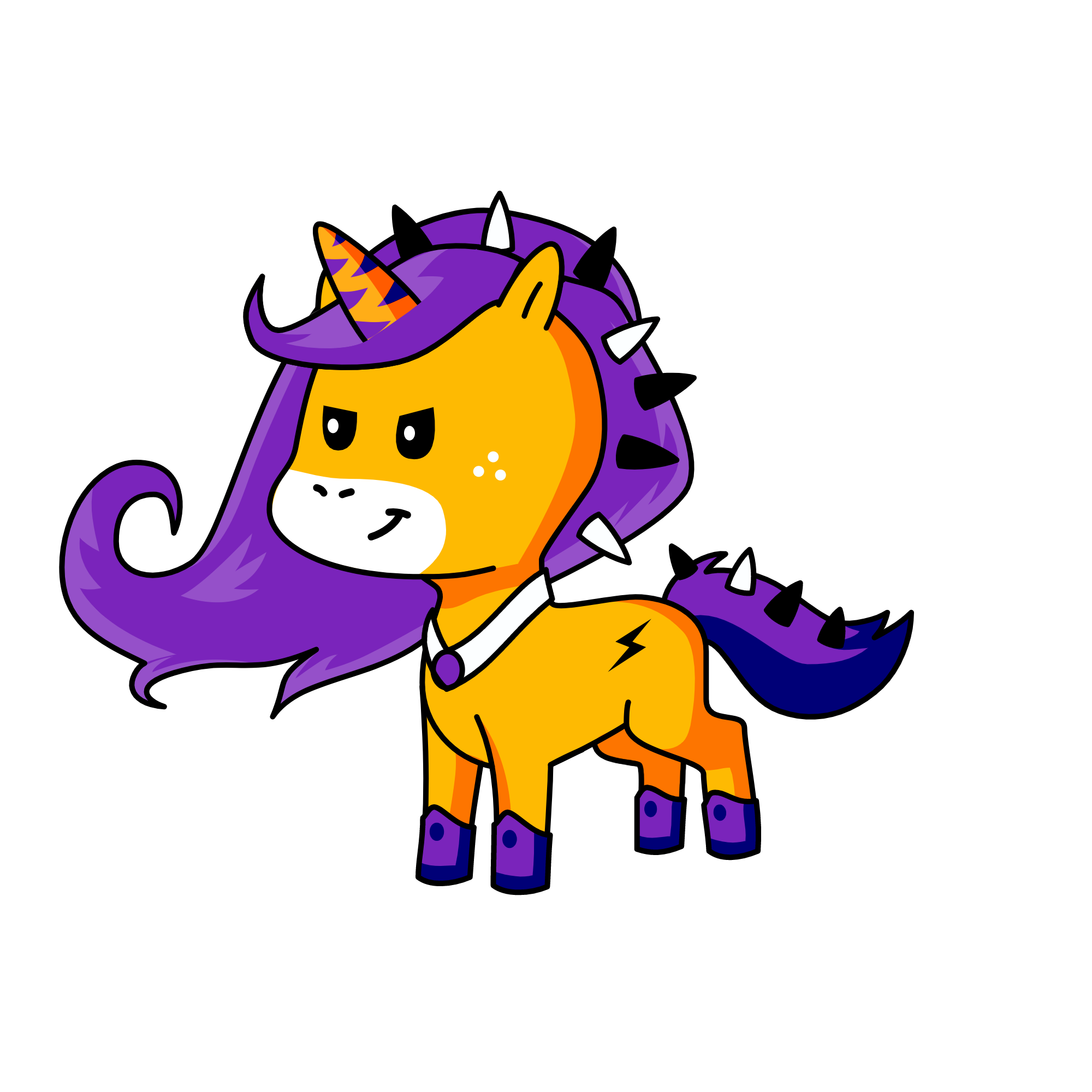Zoomer, the unicorn