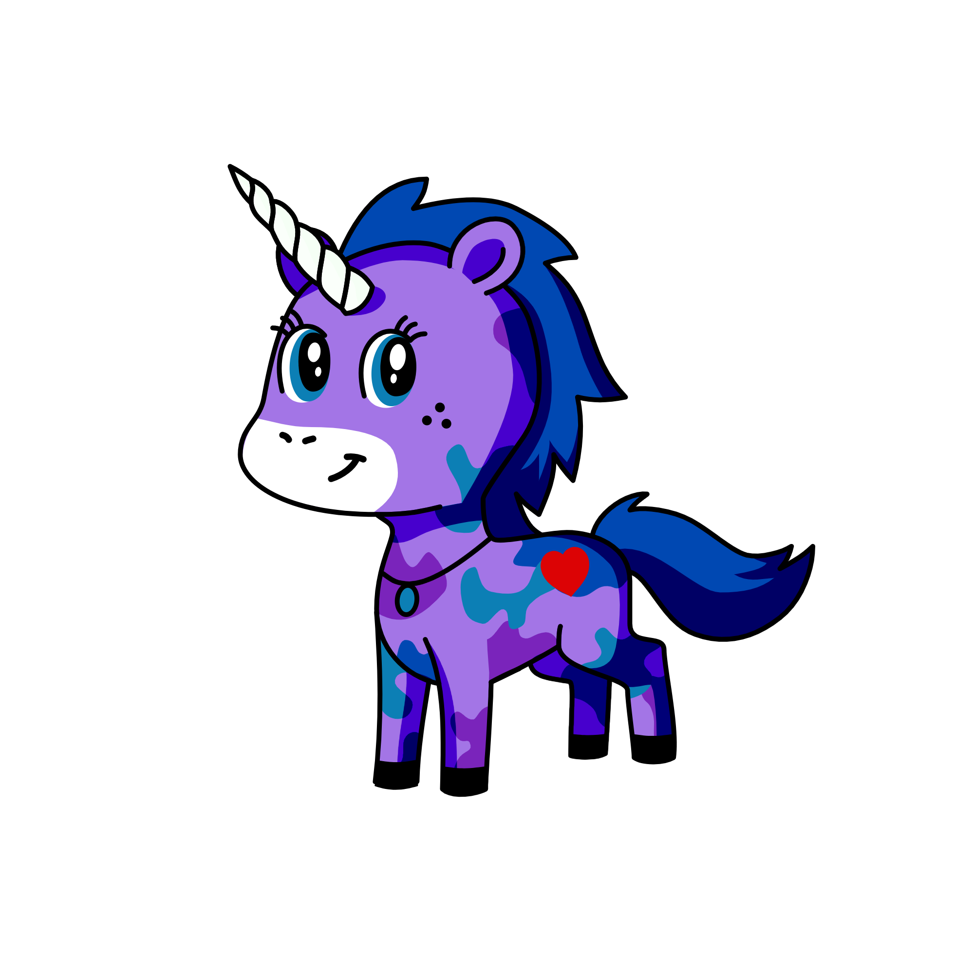 f, the unicorn