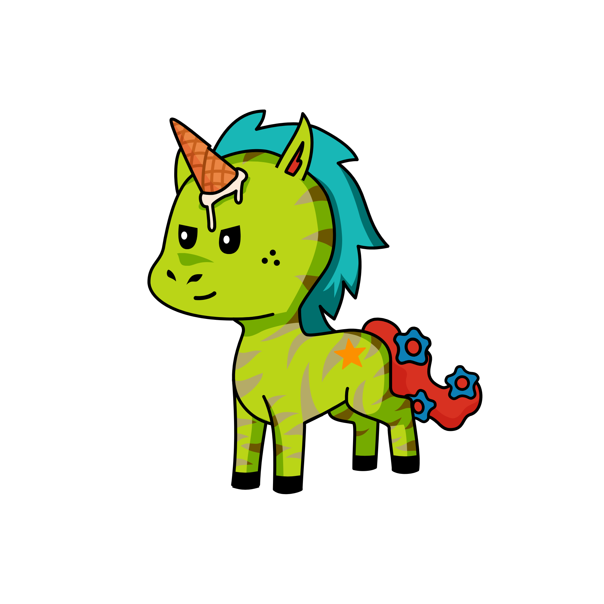 Roar, the unicorn