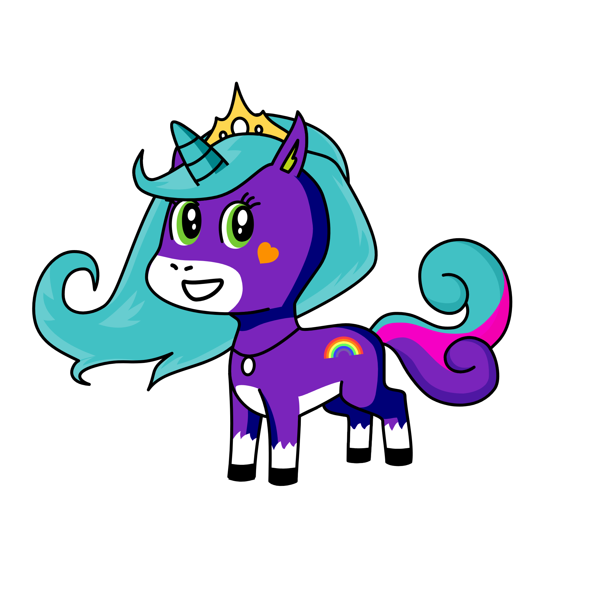sparkle, the unicorn
