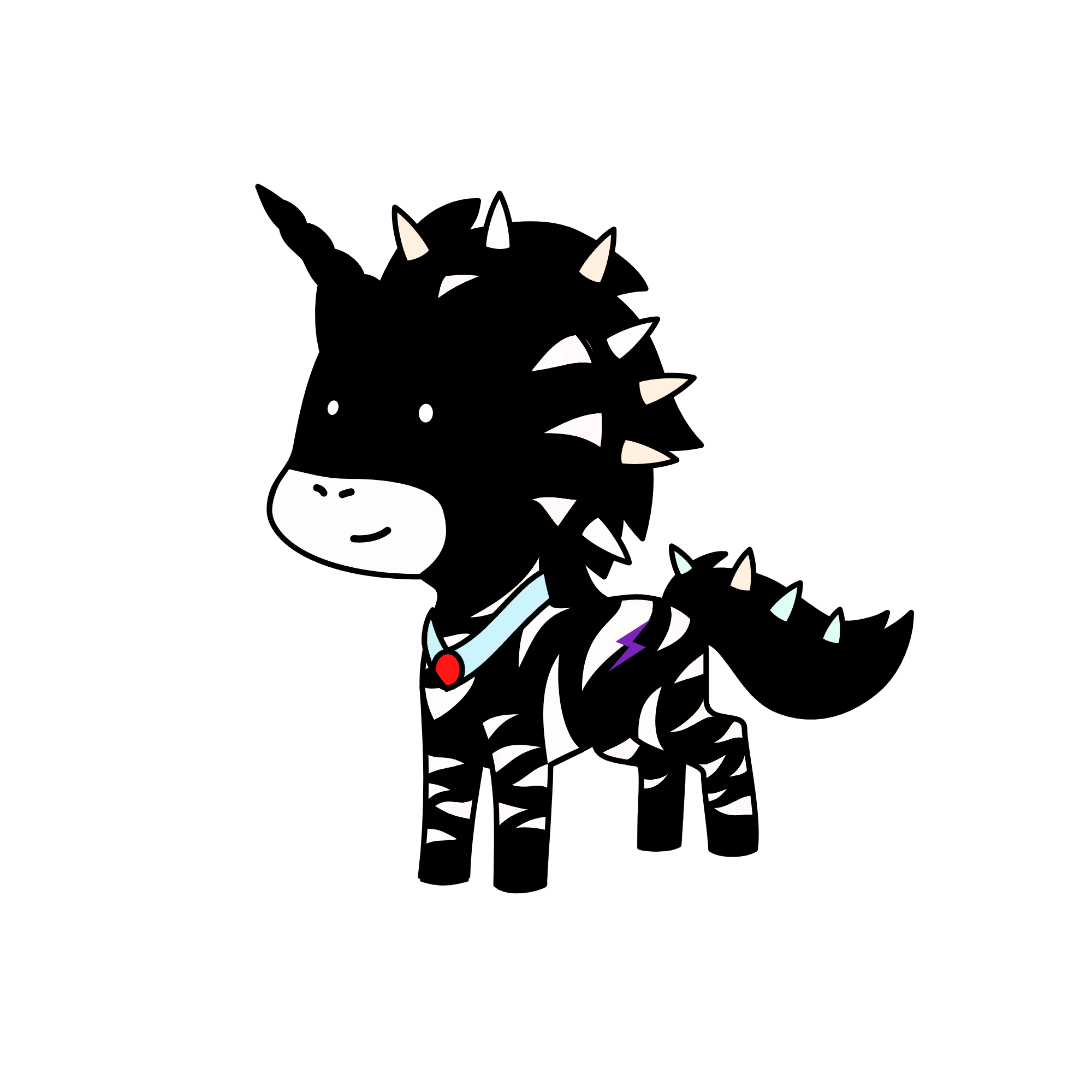 dark shadow, the unicorn