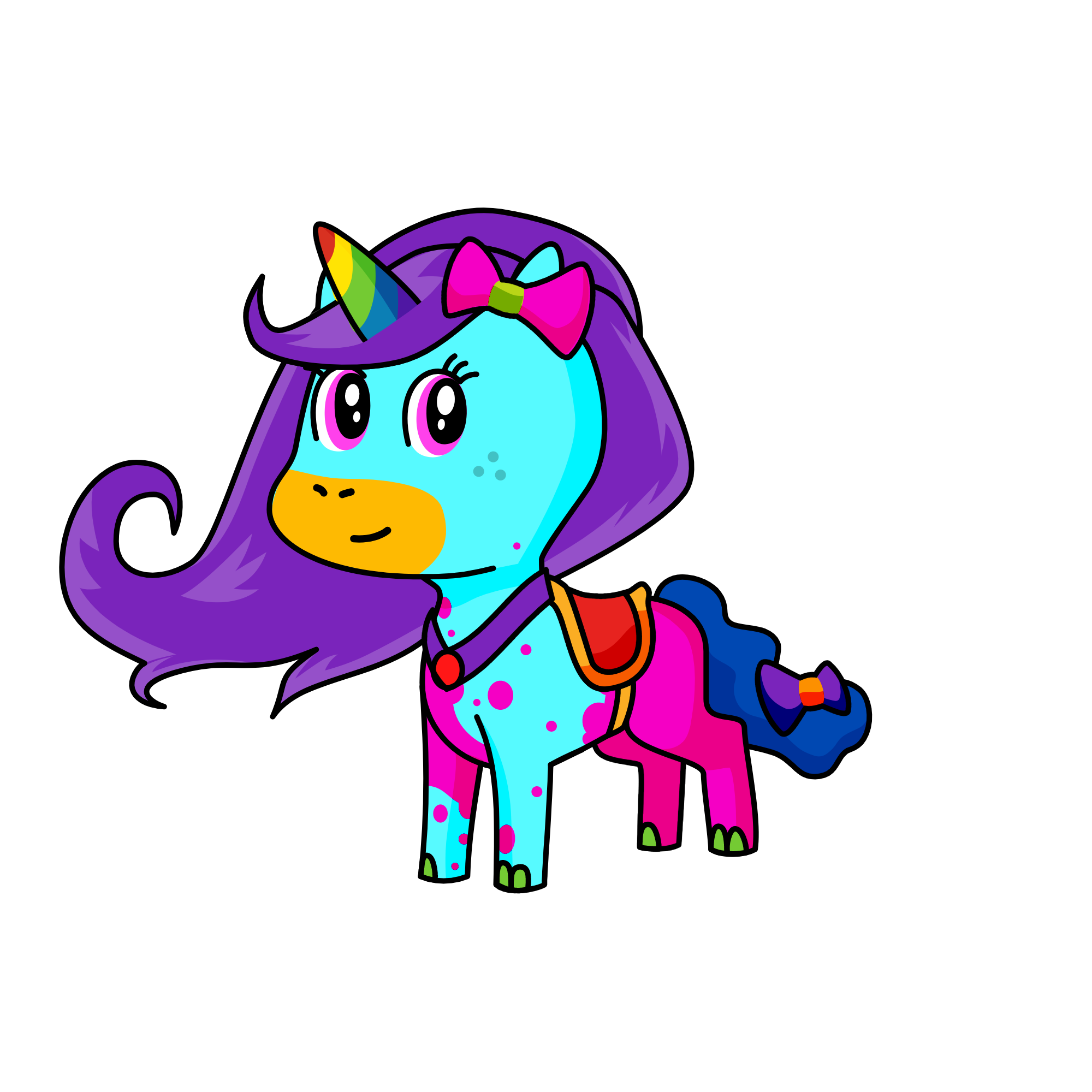 Rabbit, the unicorn