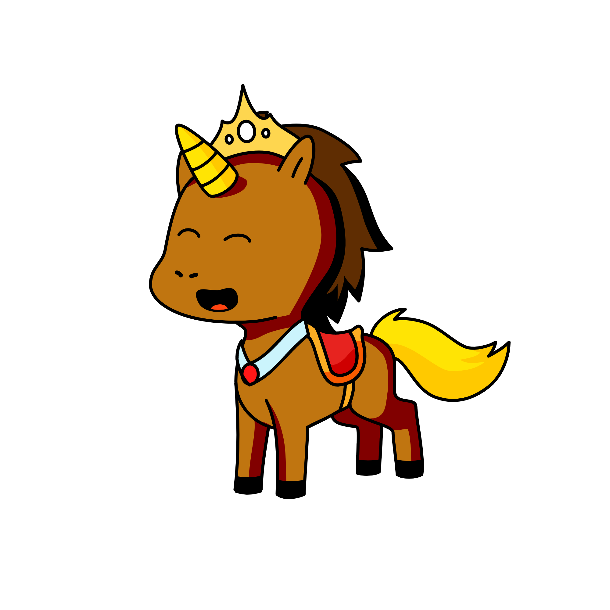 Prince Alexander husband of Queen Elizabeth, the unicorn