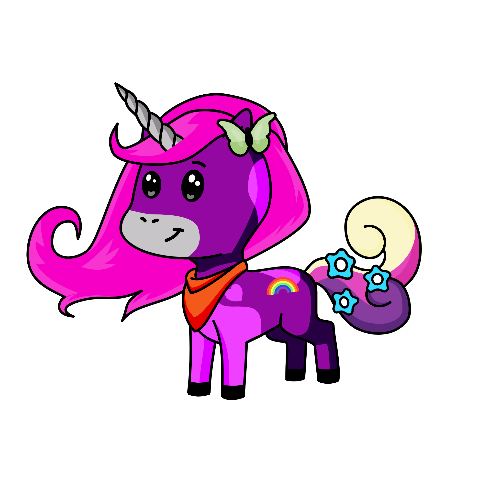 cool whip, the unicorn