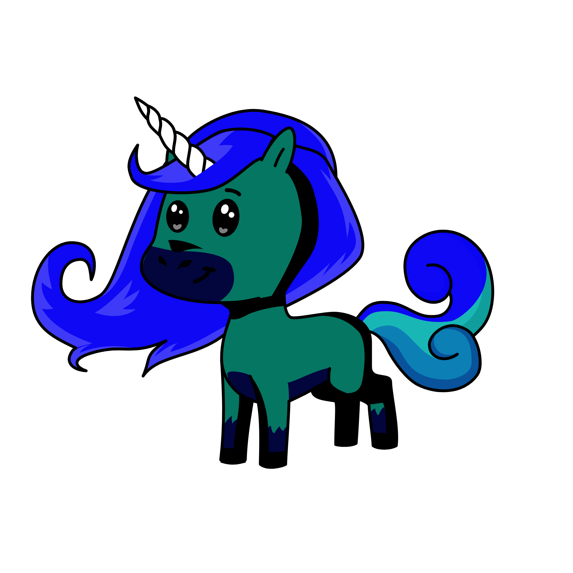 Cutie, the unicorn