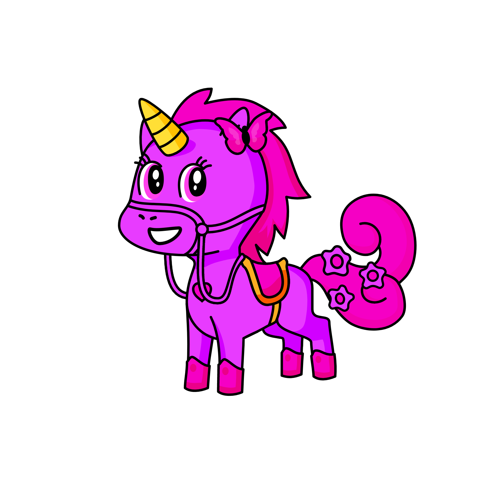 Buttercup, the unicorn