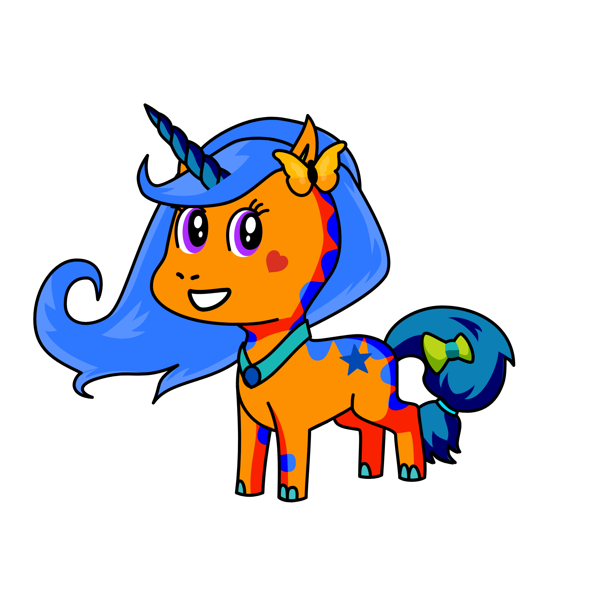 Alice, the unicorn