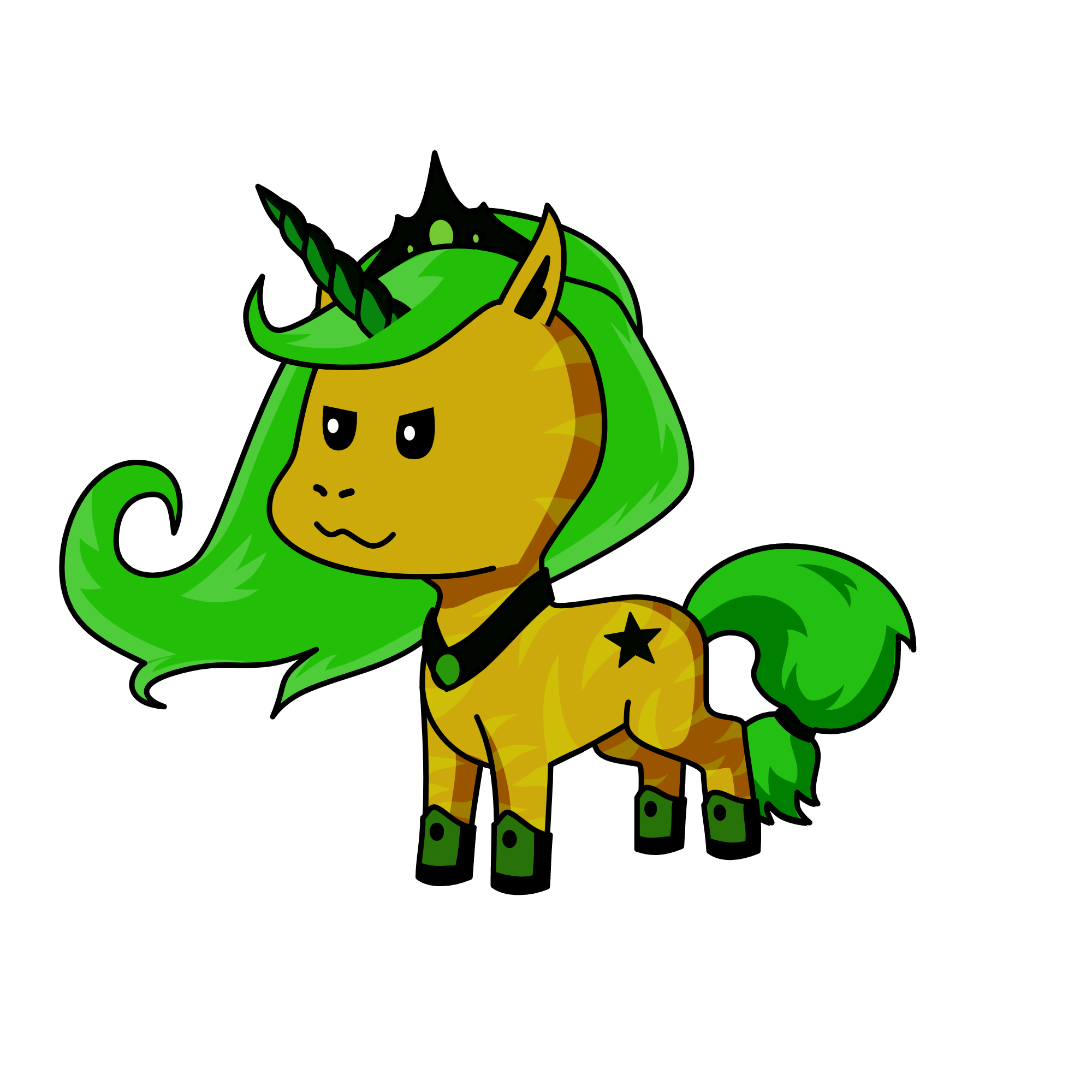 Sly, the unicorn