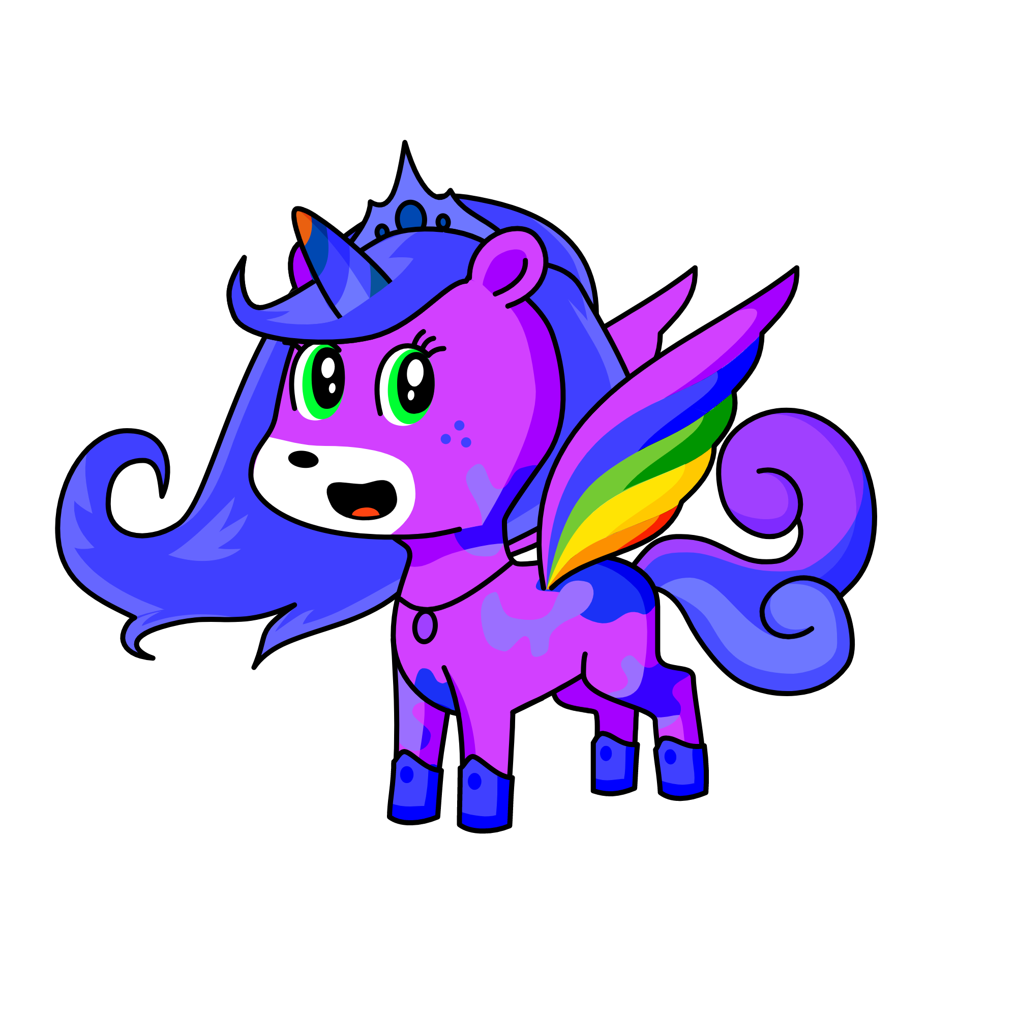 Iris, the unicorn