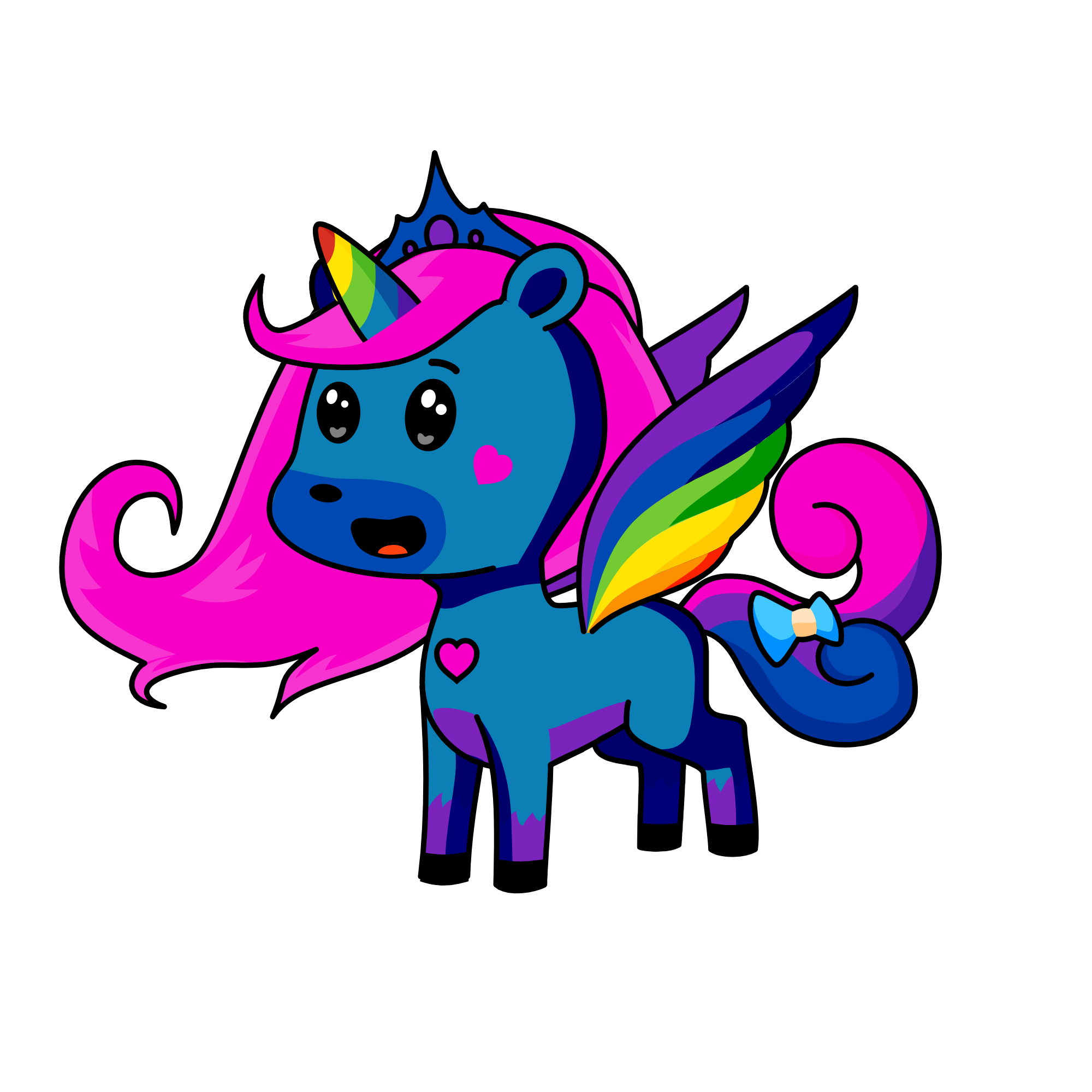 Iris, the unicorn