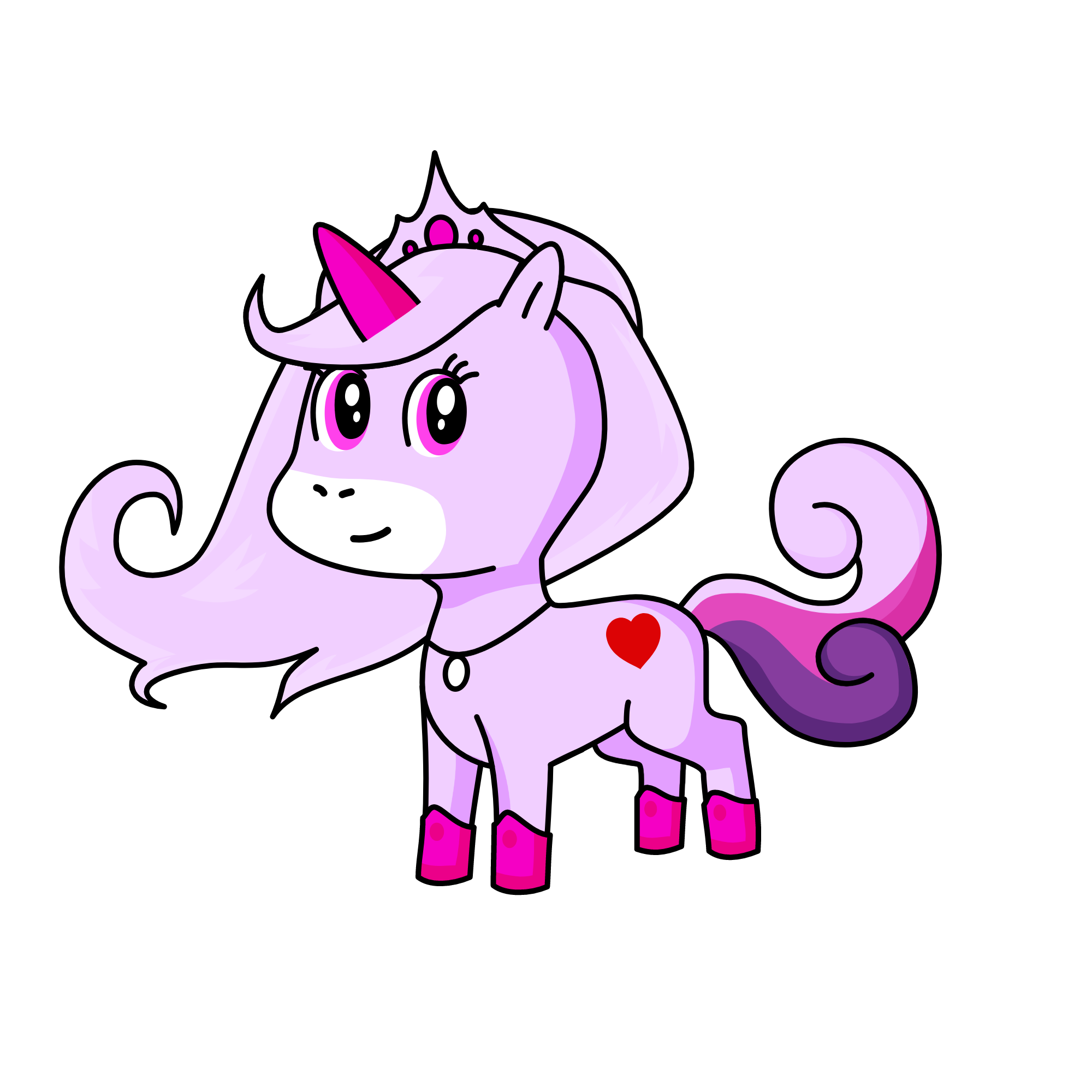 Sunnset, the unicorn