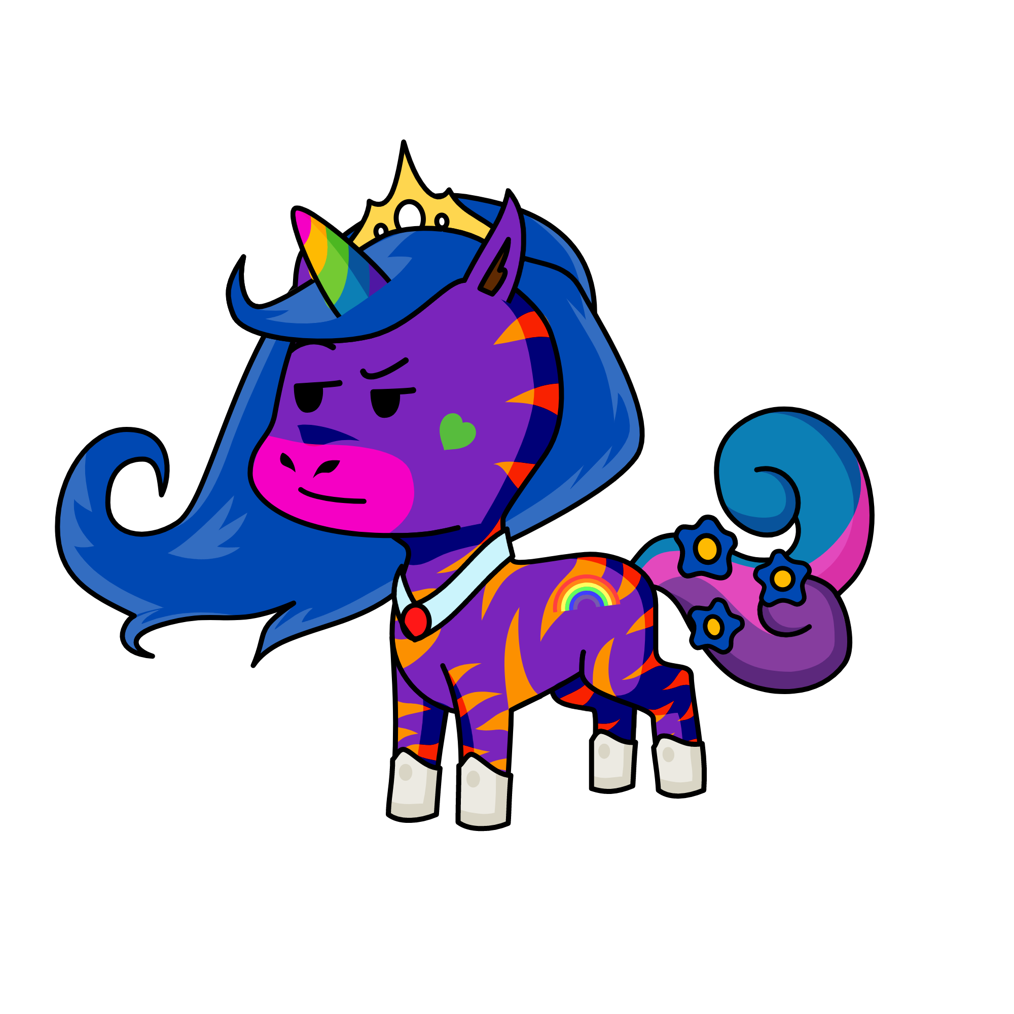 evilove, the unicorn