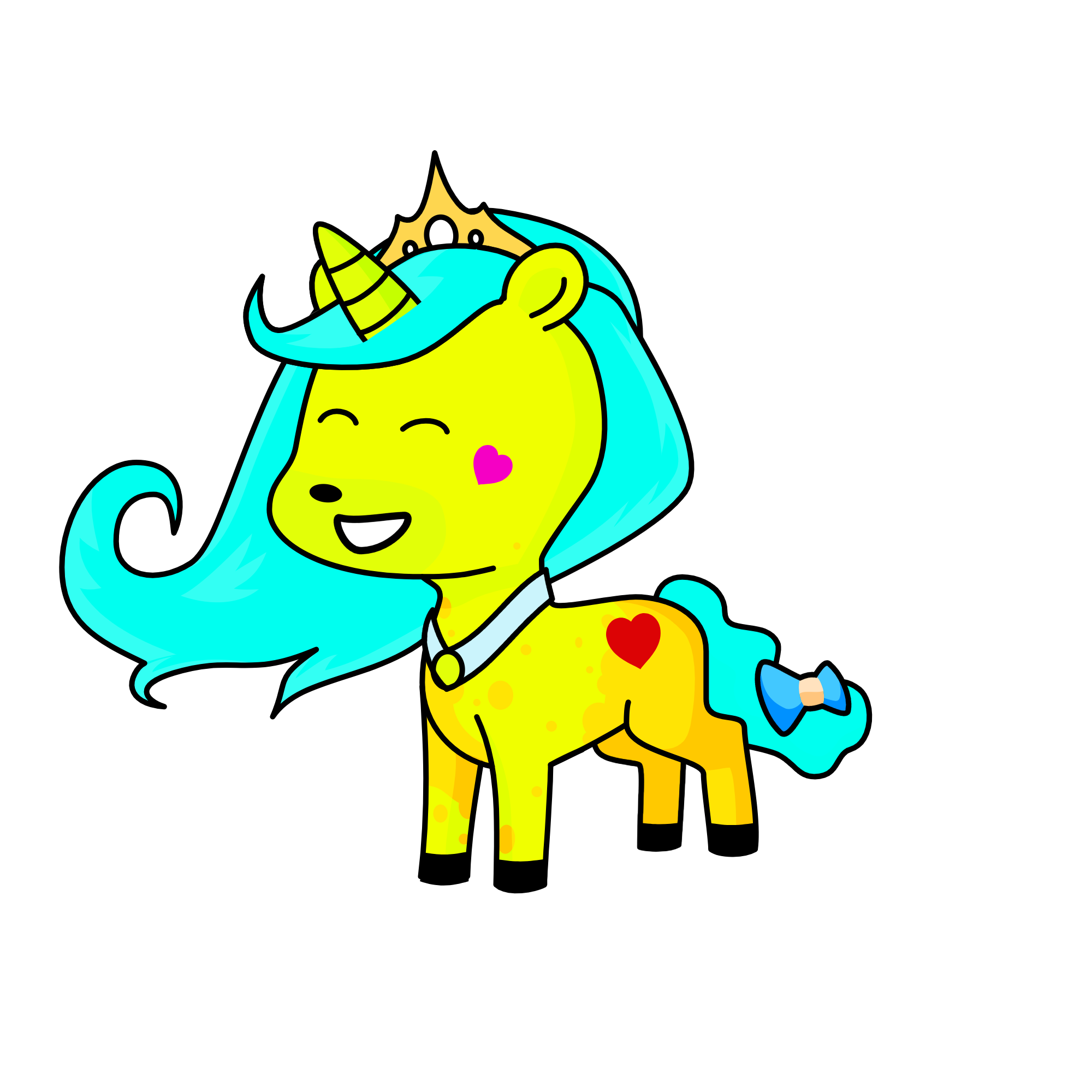 Salma, the unicorn