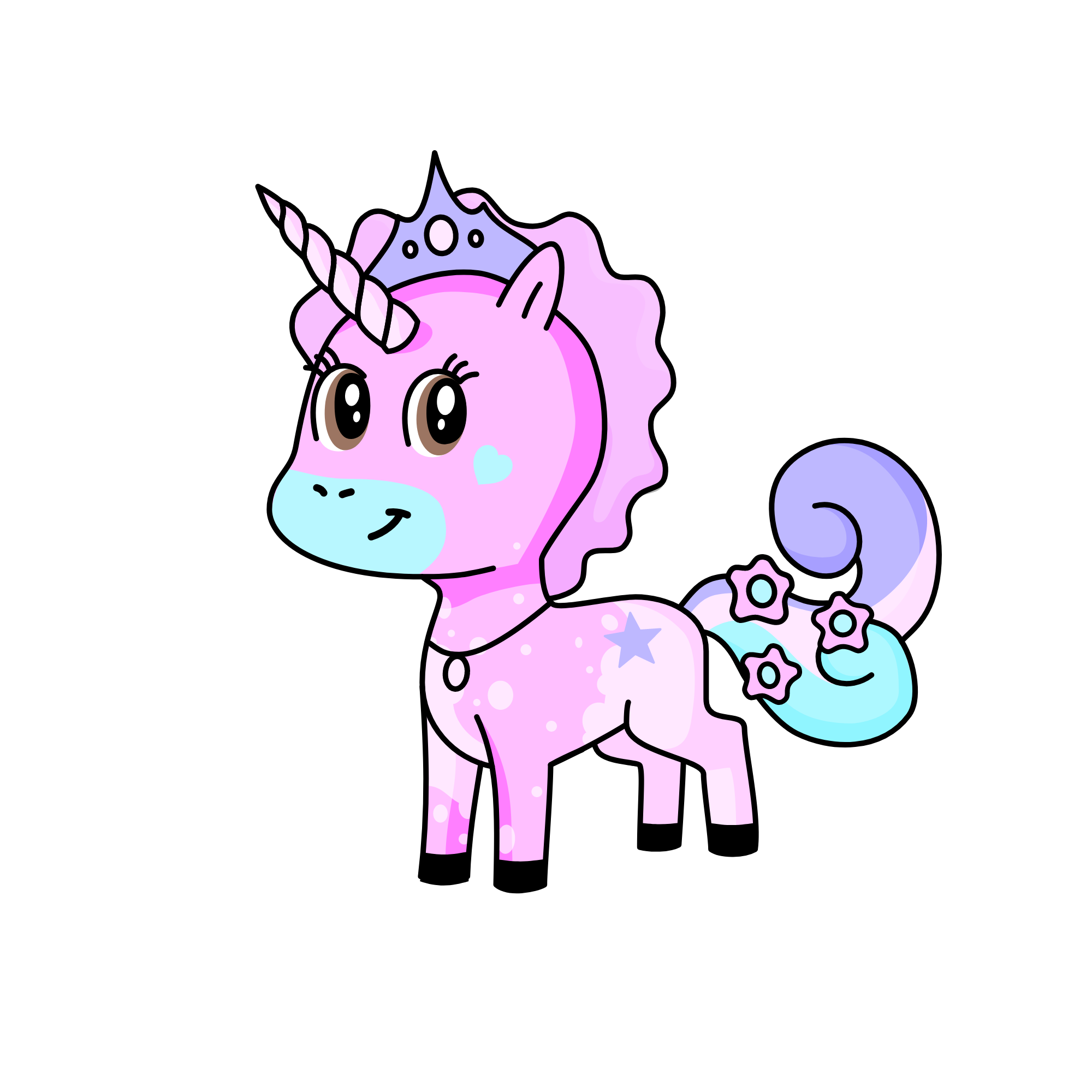 pinke, the unicorn