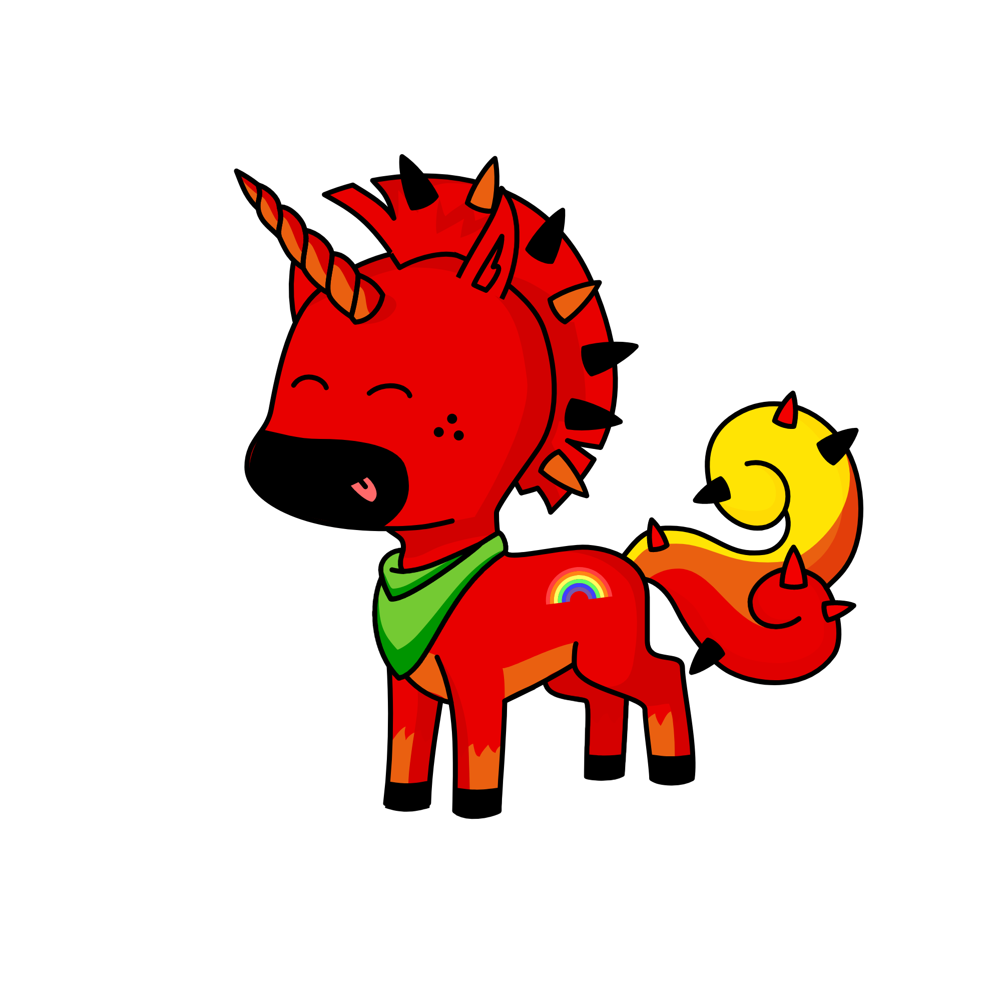 firy, the unicorn