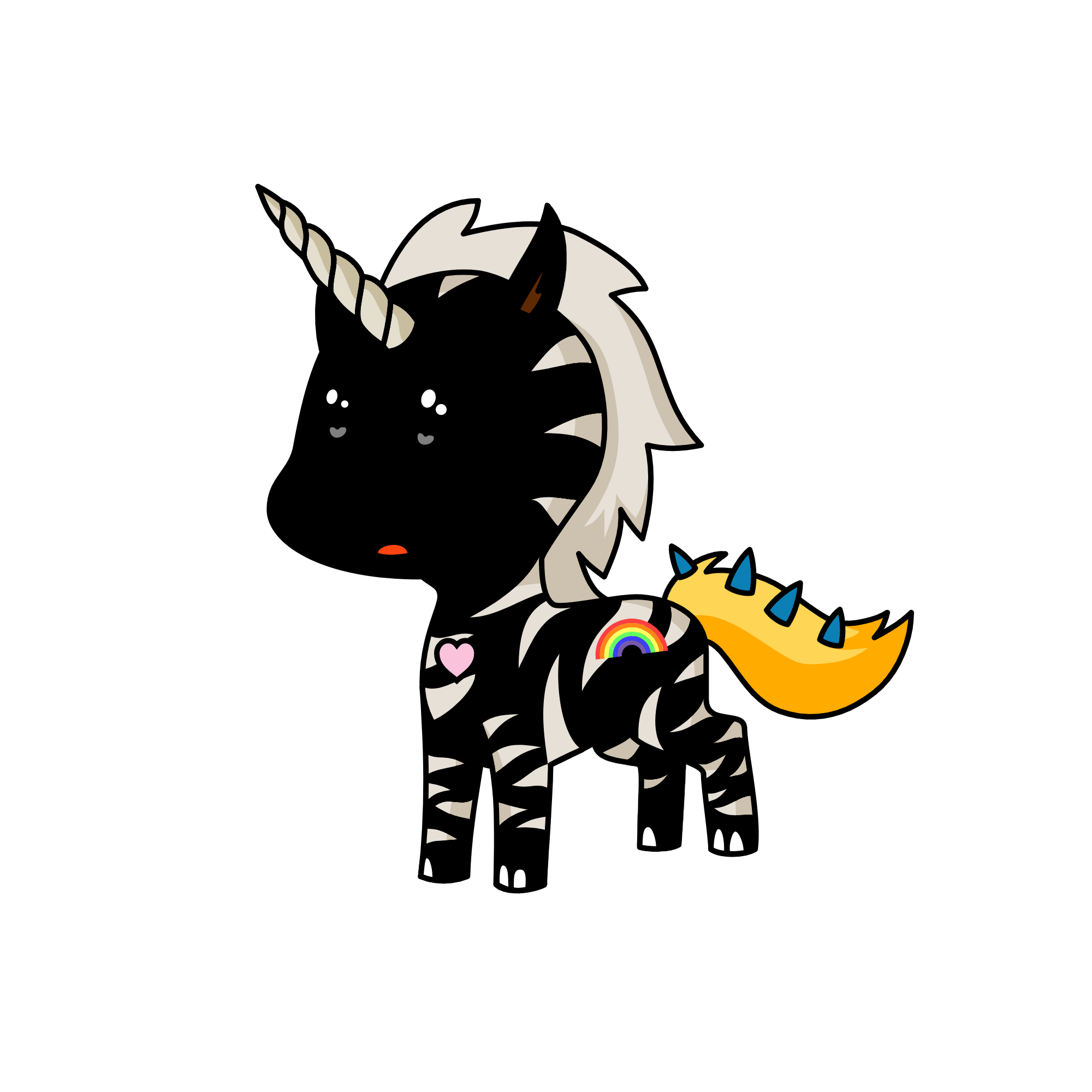 Sky, the unicorn