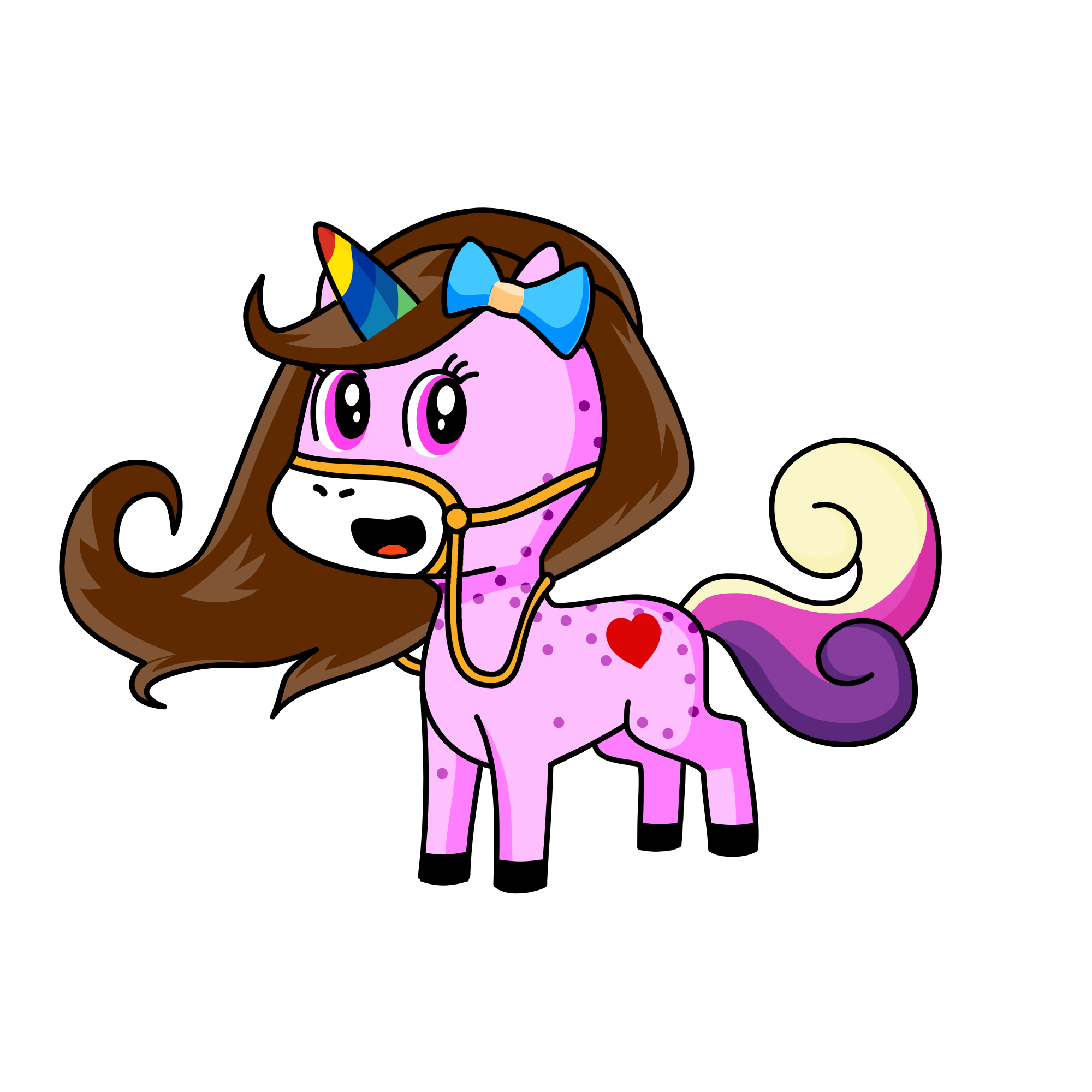 Caroline, the unicorn