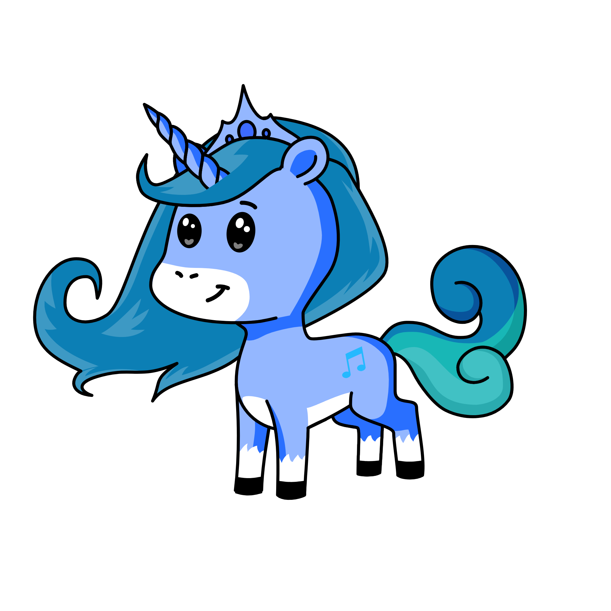 Ice Queen, the unicorn