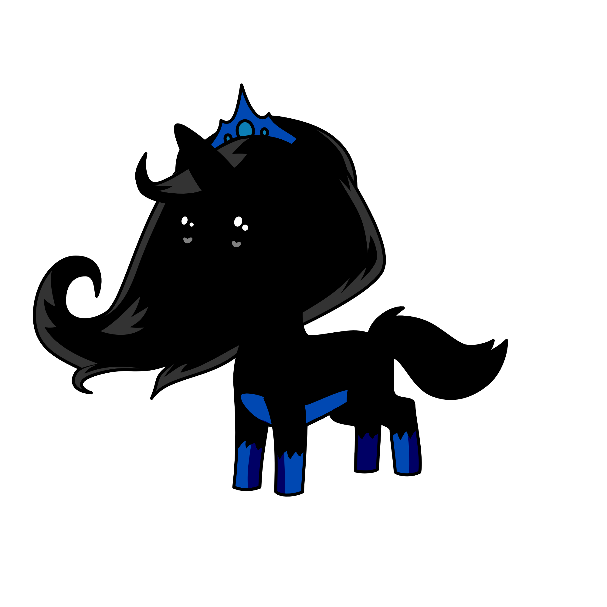 Shadow, the unicorn
