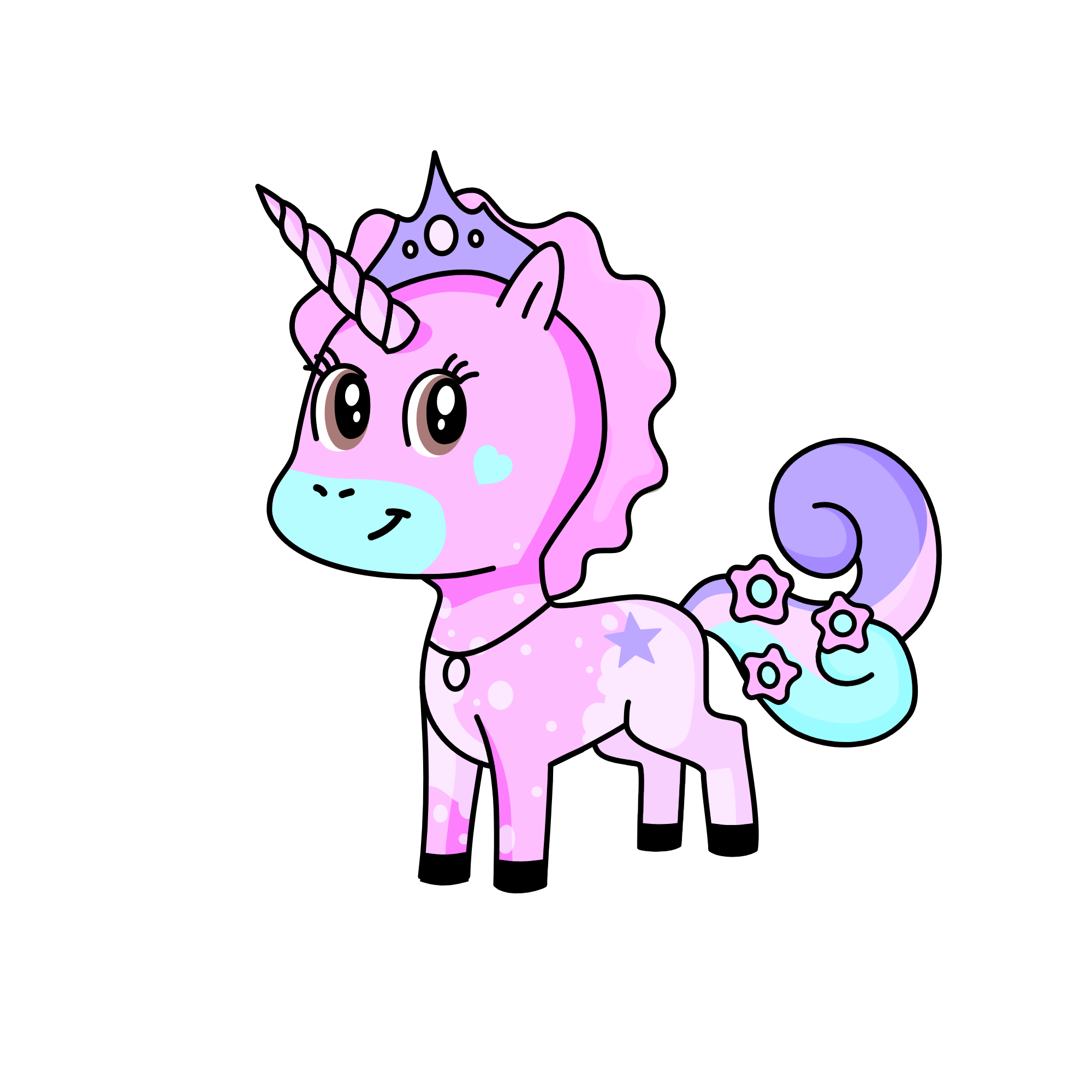 Pinkie, the unicorn