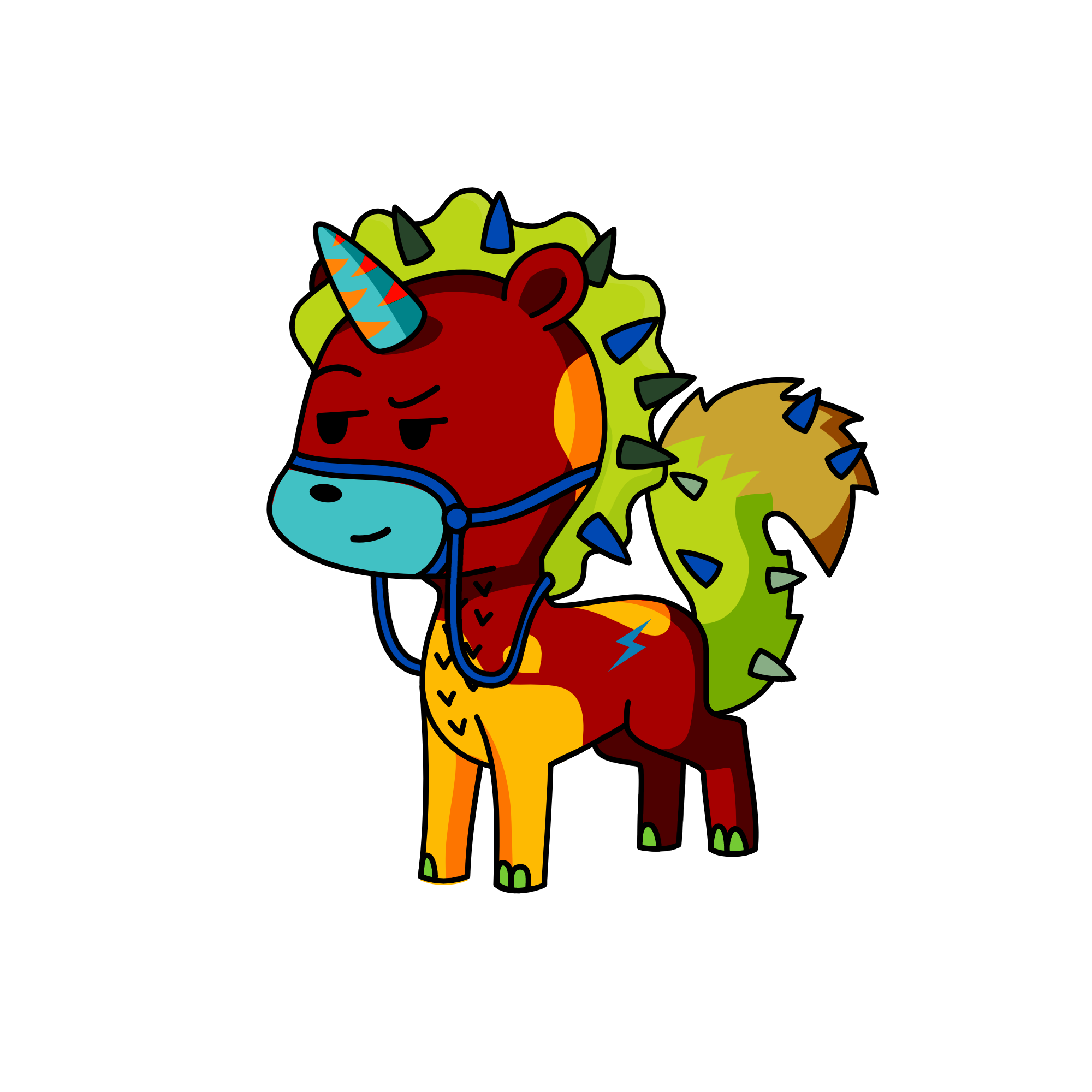 Ugly, the unicorn