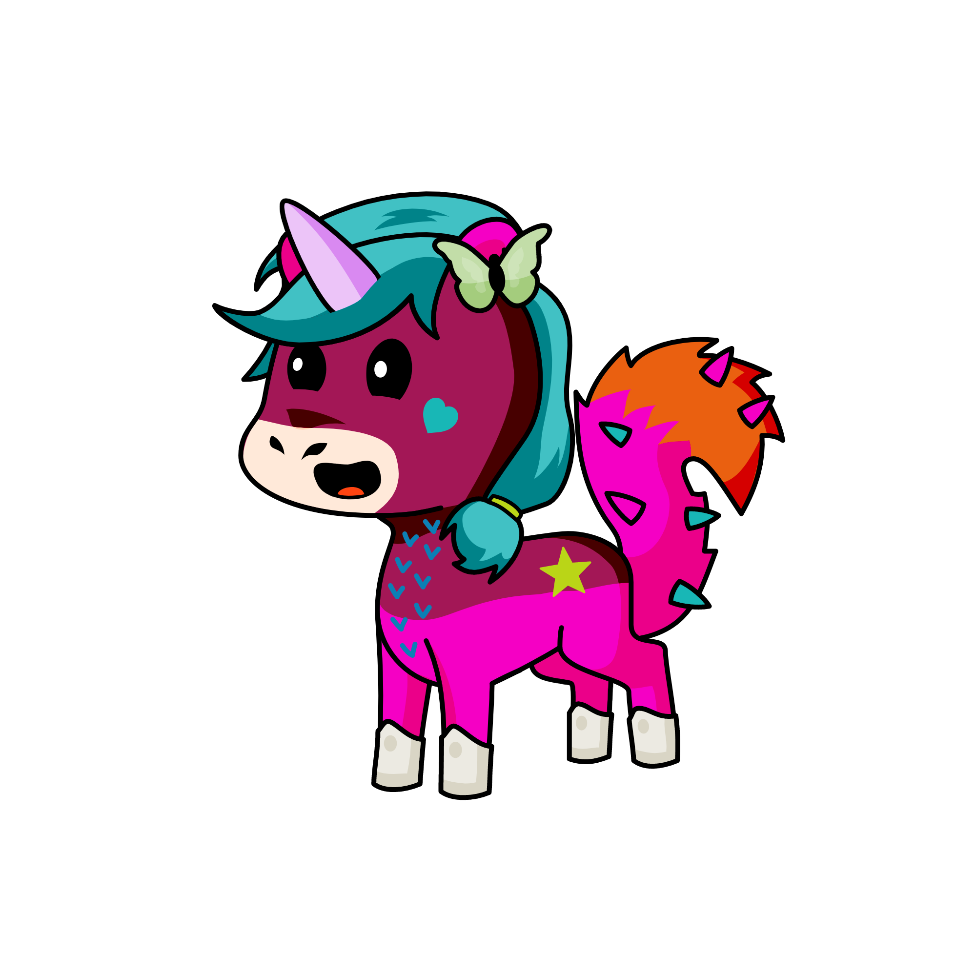 Dashy, the unicorn