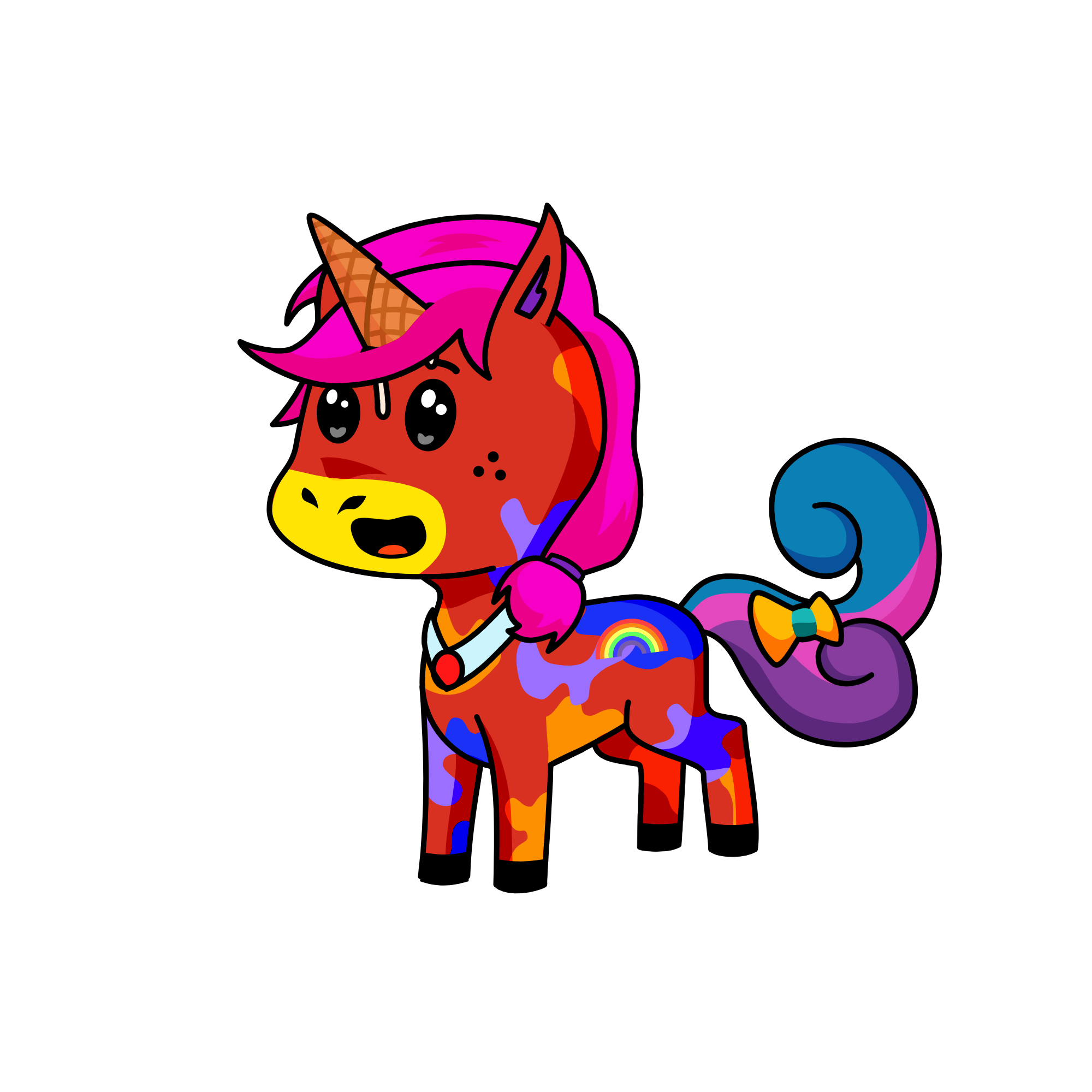 Icy, the unicorn