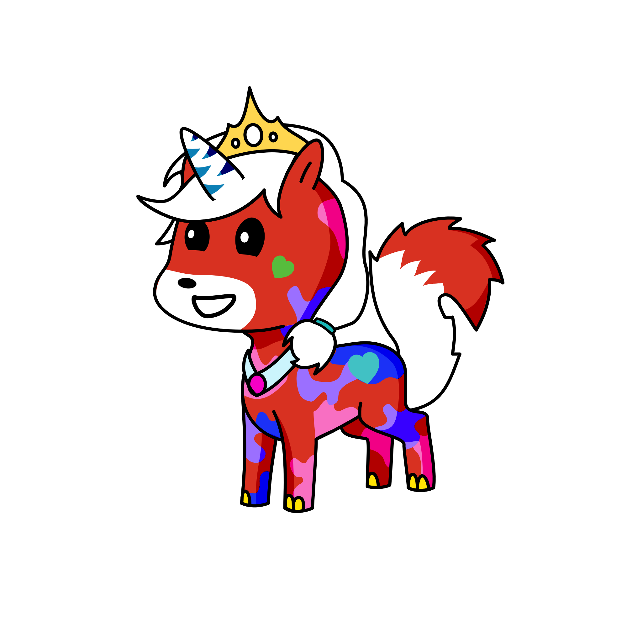 Maya, the unicorn