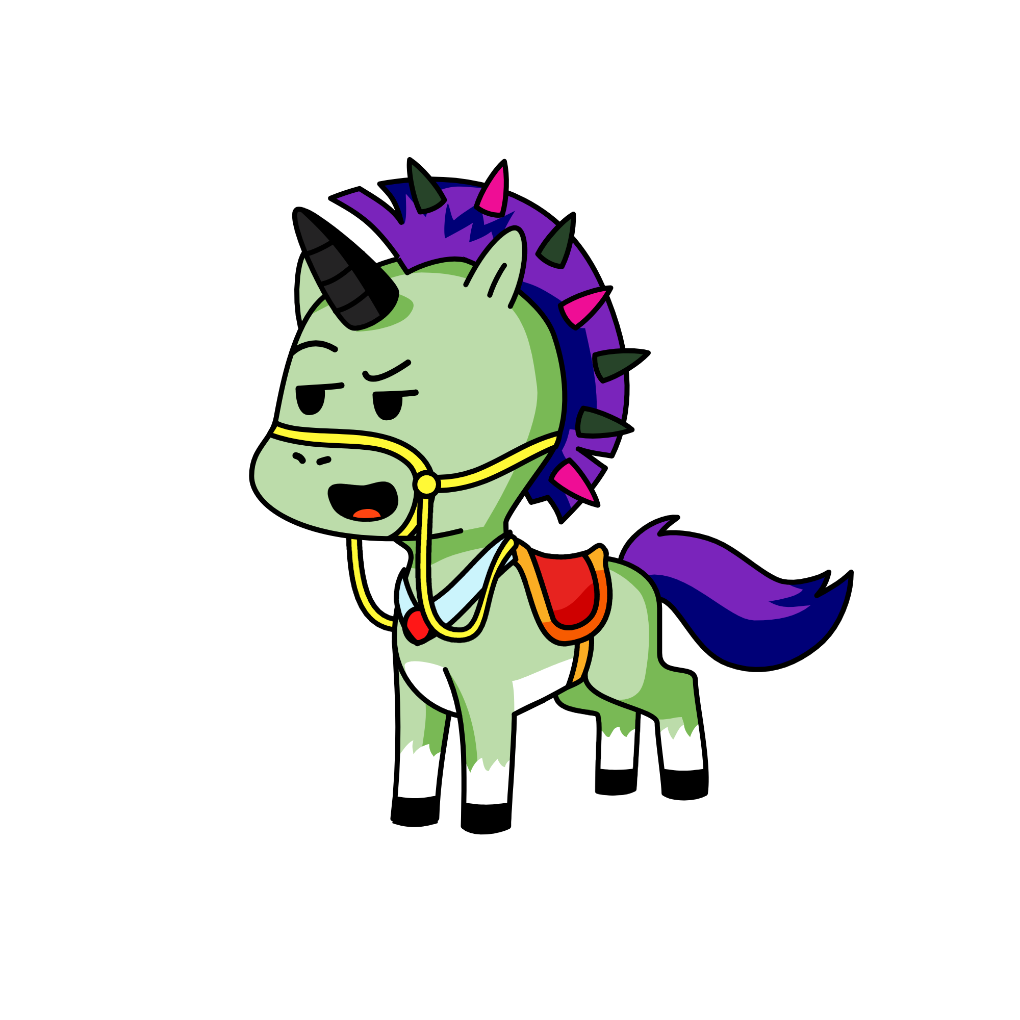 Rocky, the unicorn