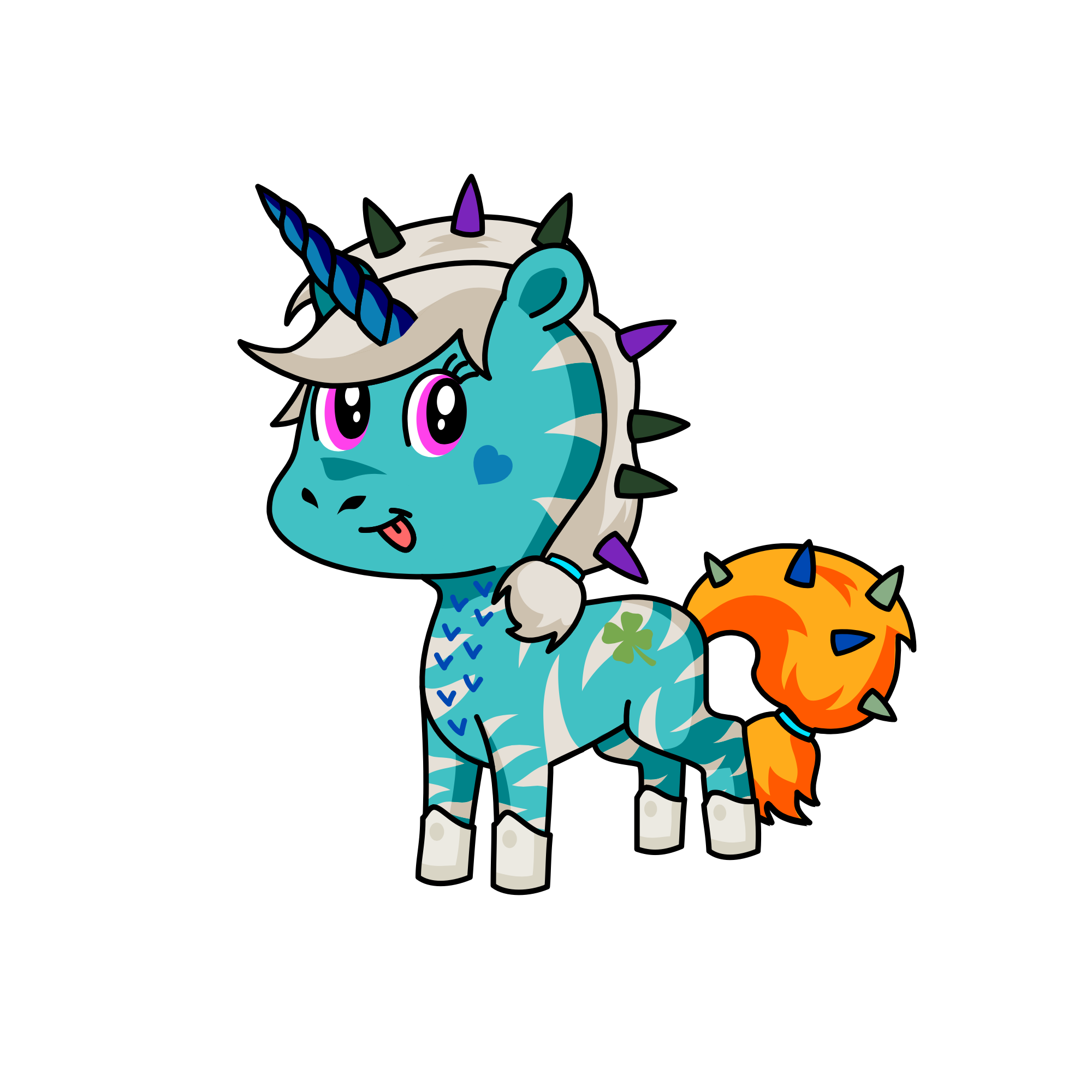 Luna, the unicorn