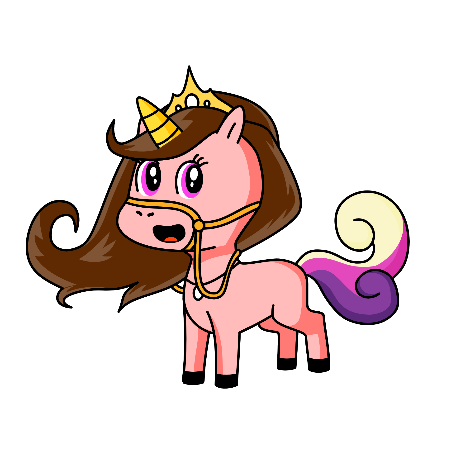 Naisha, the unicorn