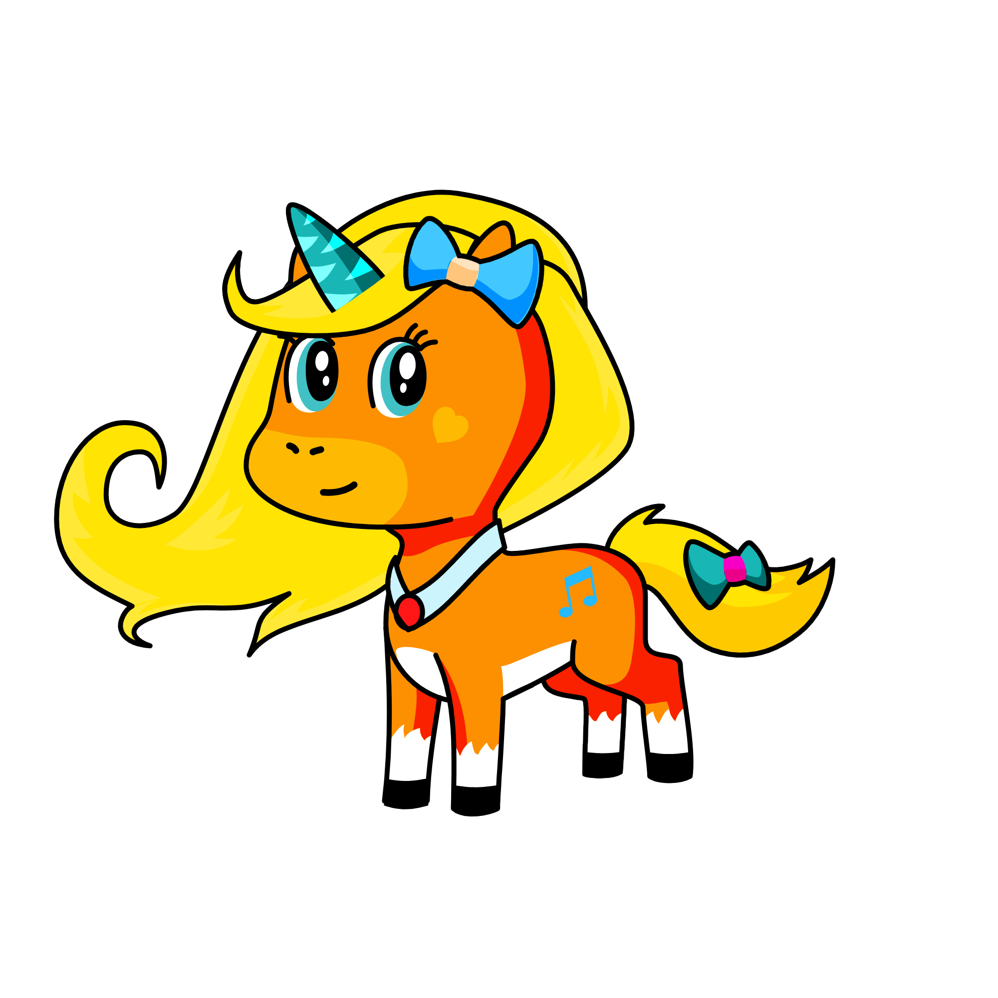 Berrie, the unicorn