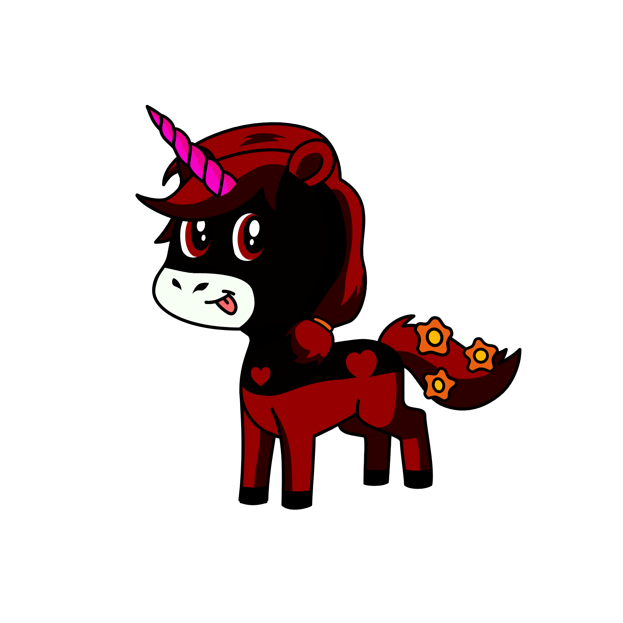mars at midnight, the unicorn