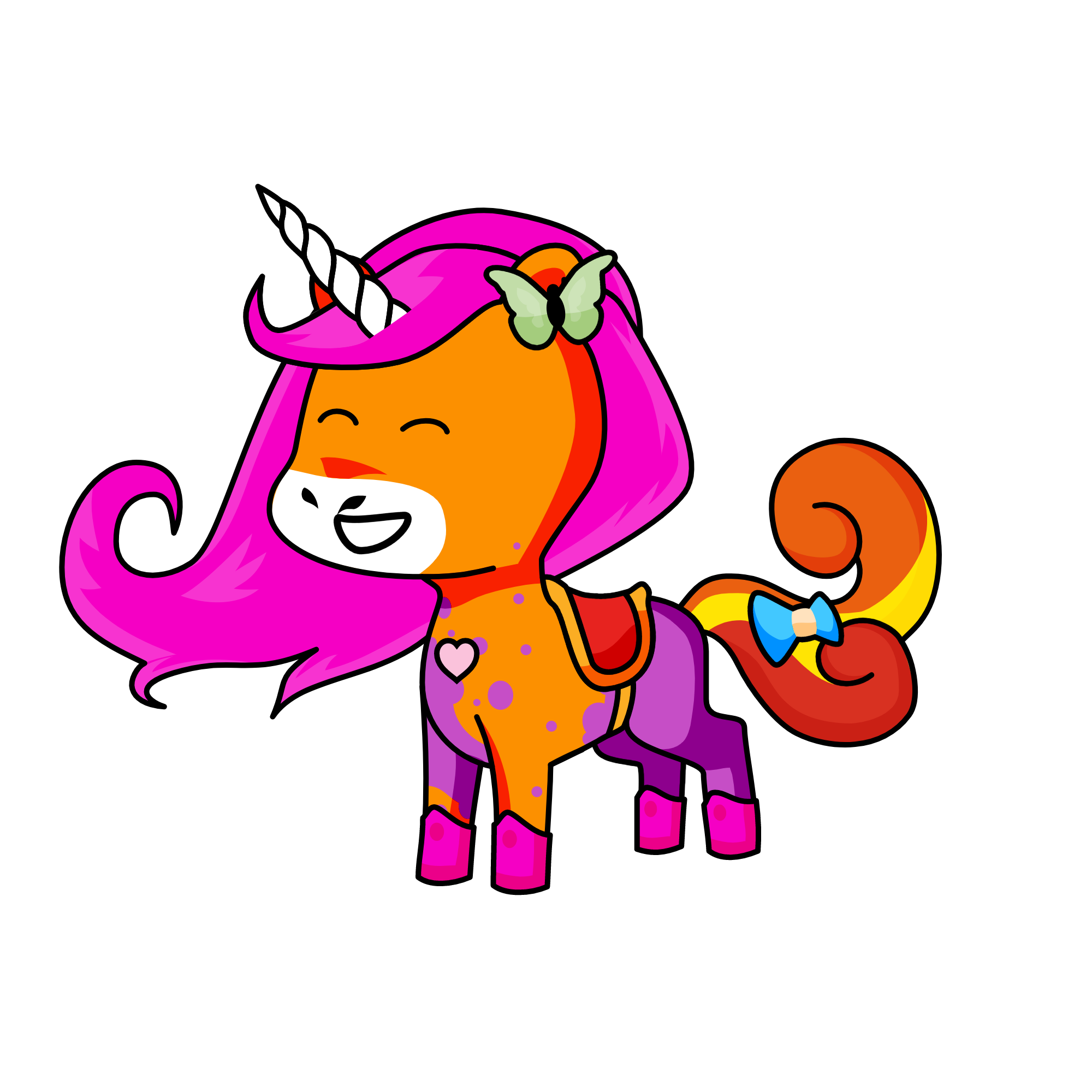 Hotie, the unicorn