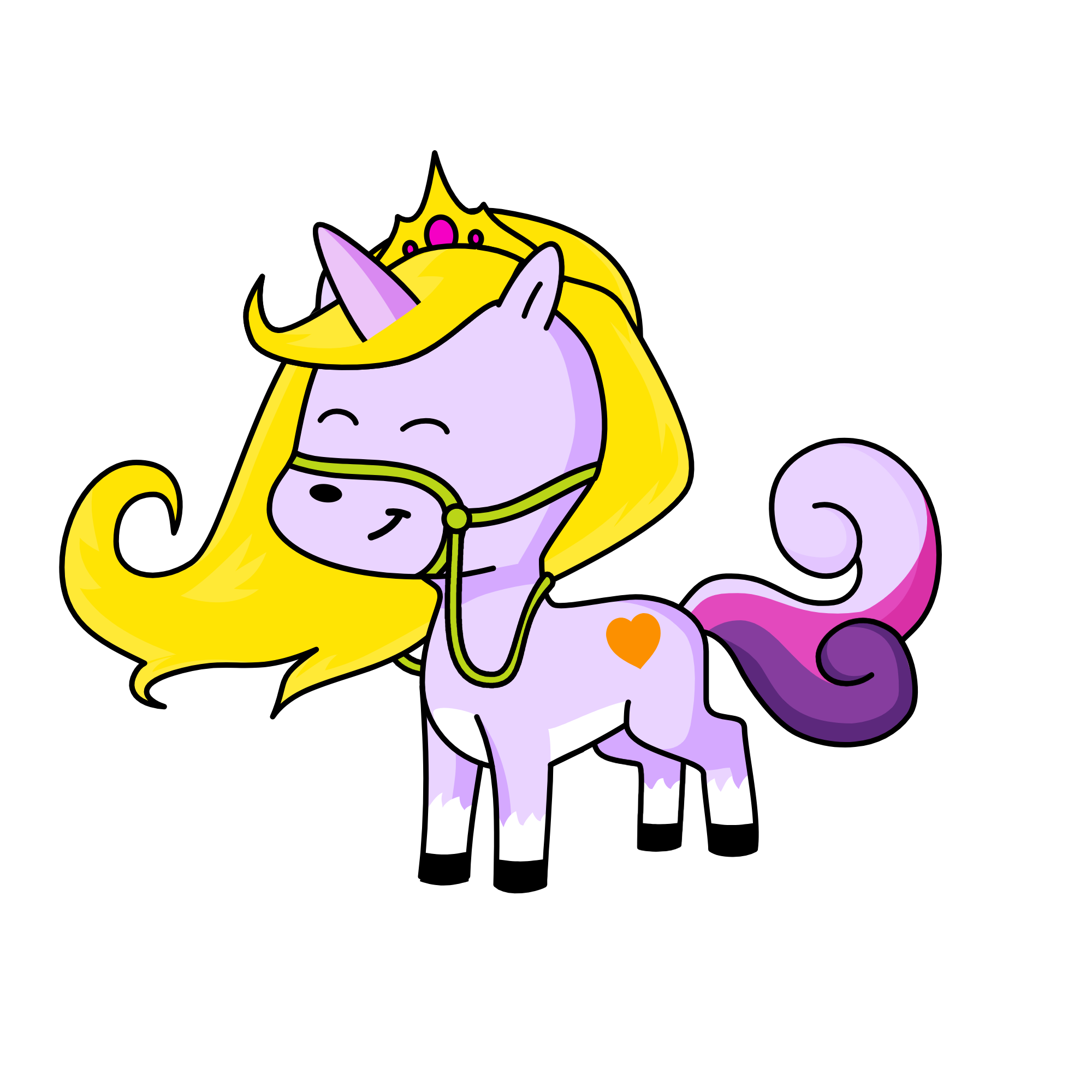 Lighty, the unicorn