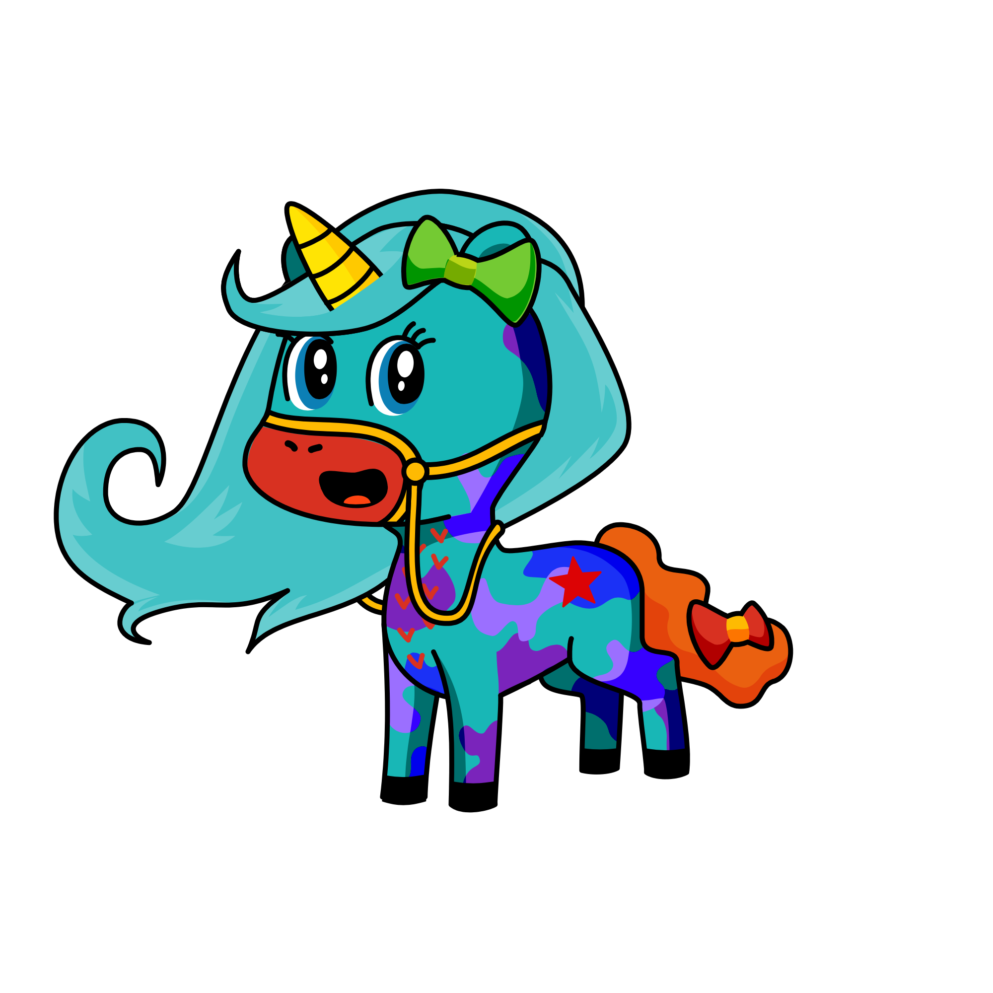 Iris, the unicorn
