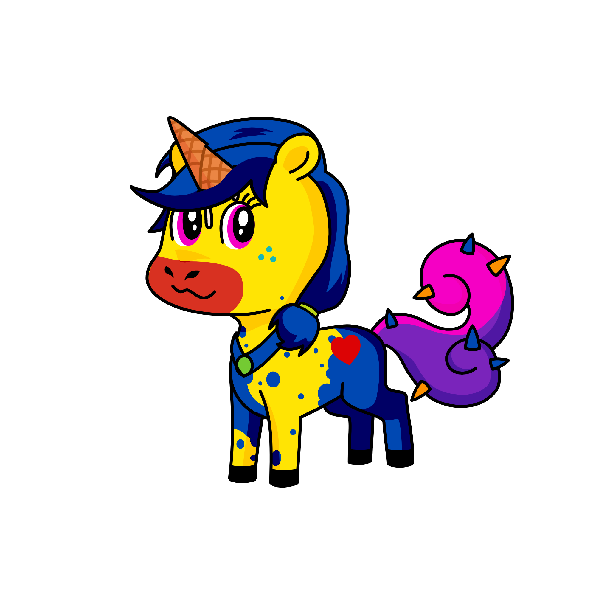 b , the unicorn