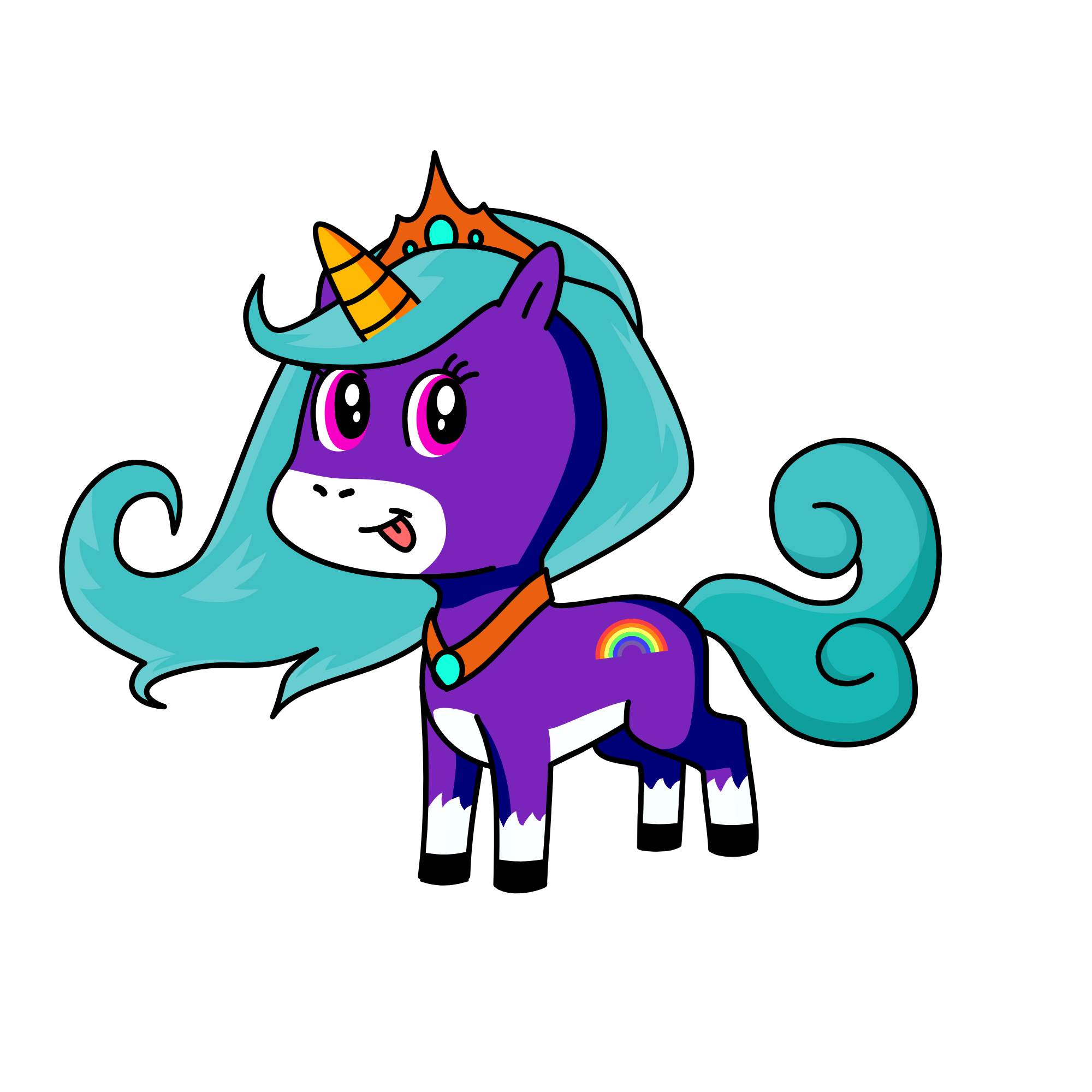 Freya, the unicorn