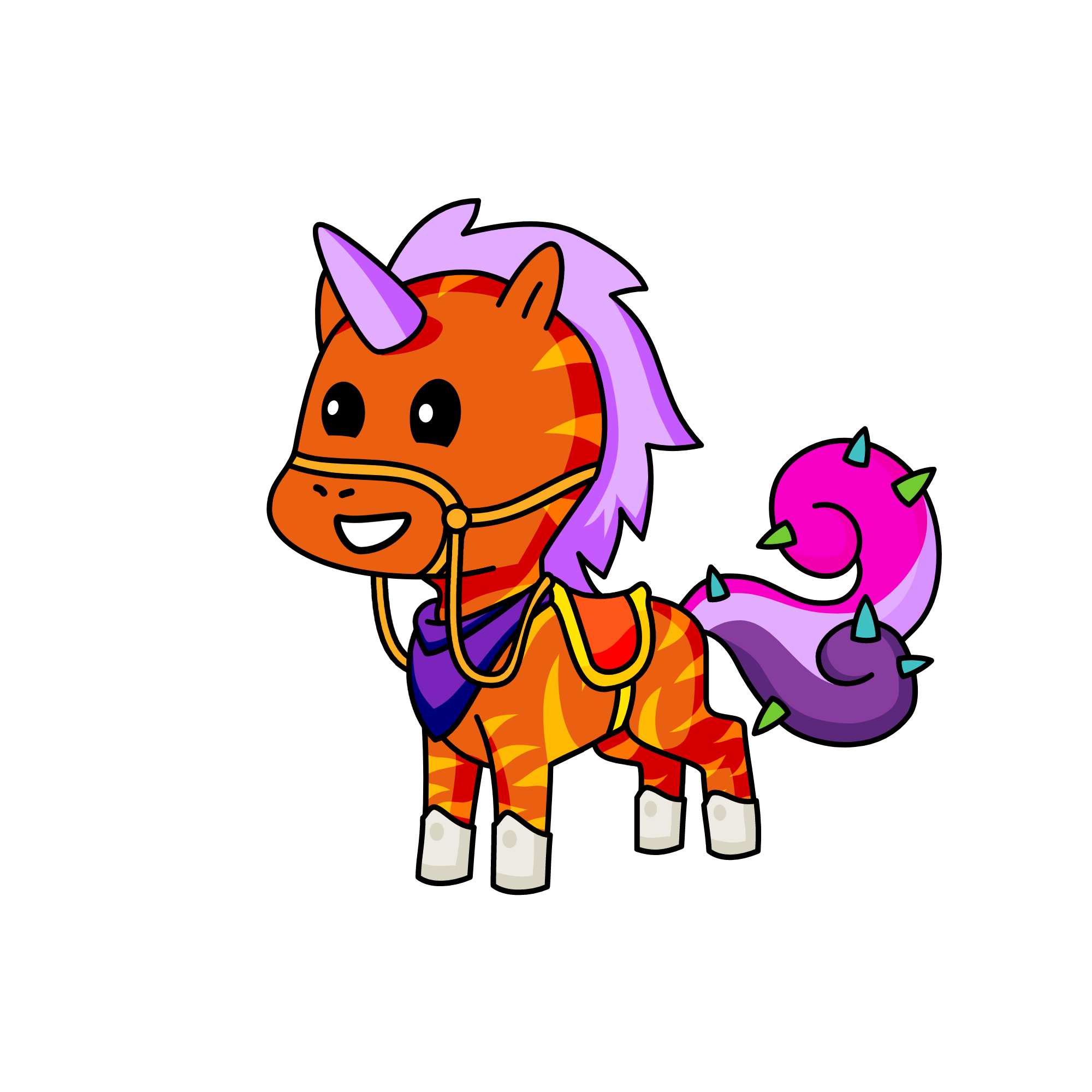 Knignty, the unicorn